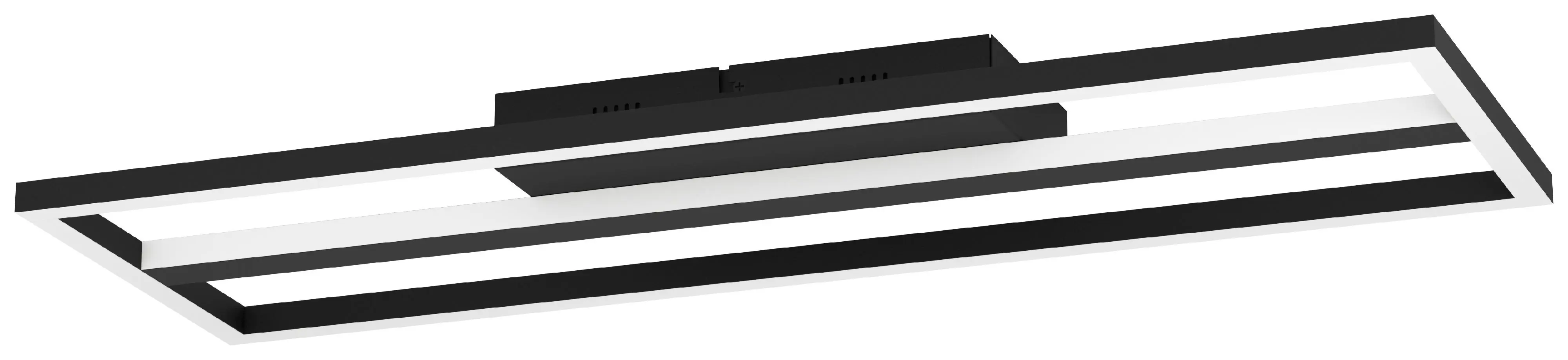 Eglo Connect LED Deckenleuchte Calagrano-Z schwarz 64 x 22 cm