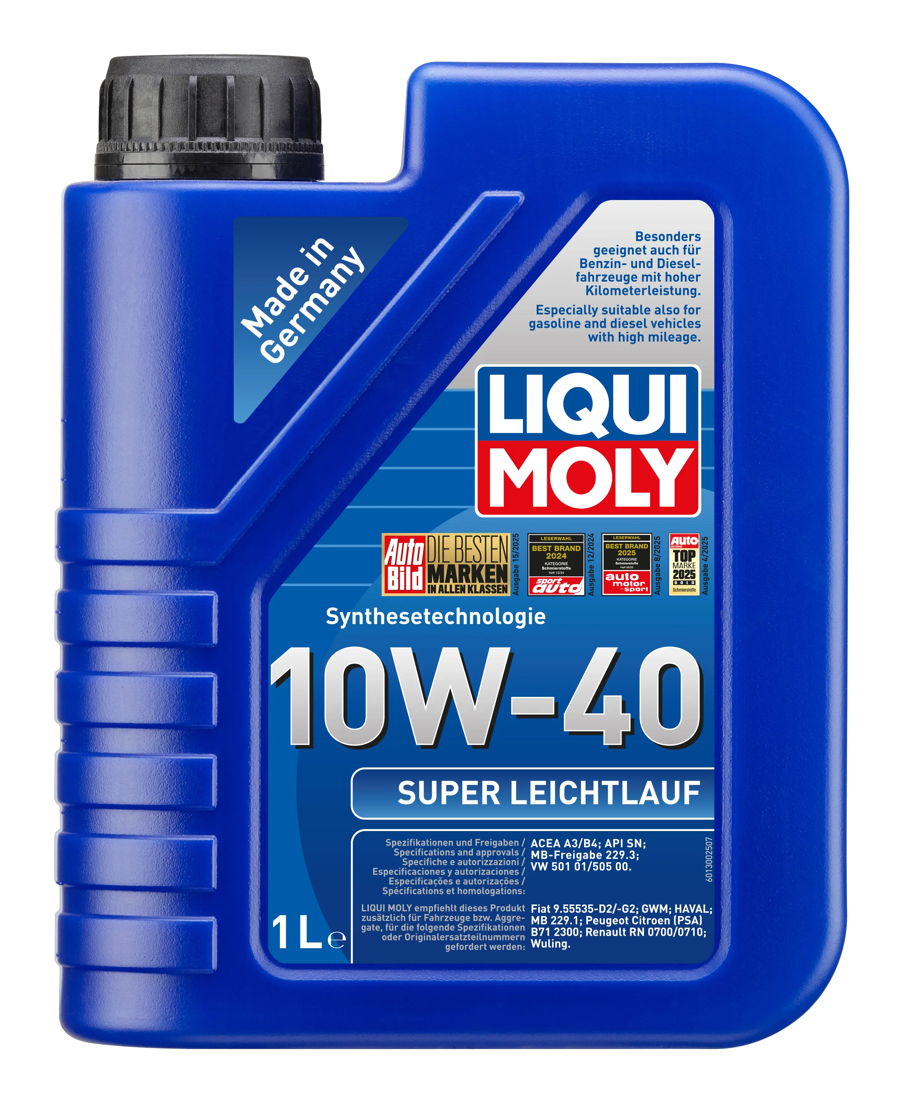 Liqui Moly Motoröl Super Leichtlauf 10W-40 1 L