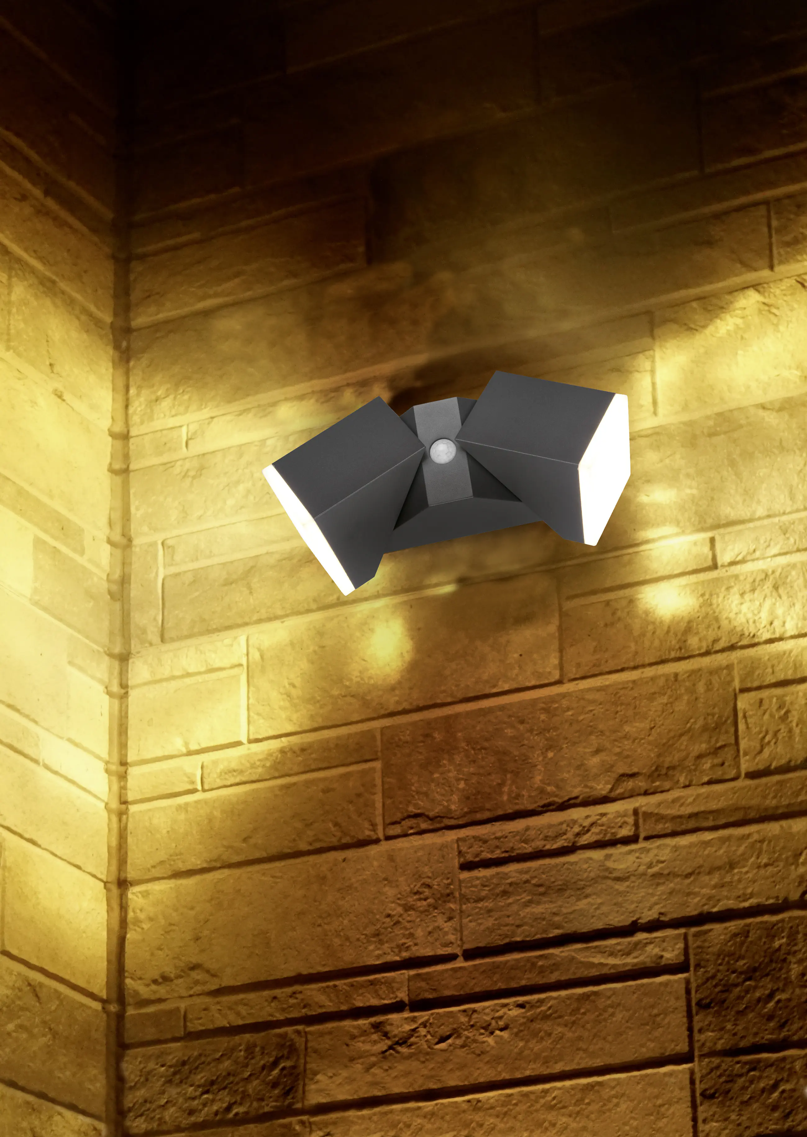 Trio LED Wandleuchte Avon innen/außen anthrazit standby 14W warmweiß Trio LED Wandleuchte Avon innen/außen anthrazit standby 14W warmweiß