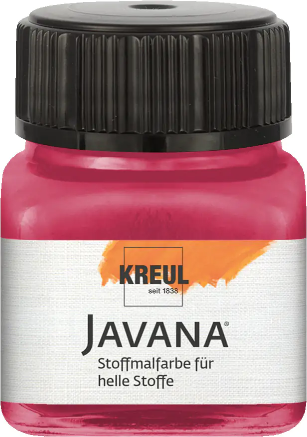 Kreul Javana Stoffmalfarbe für helle Stoffe rubinrot 20 ml Kreul Javana Stoffmalfarbe für helle Stoffe rubinrot 20 ml