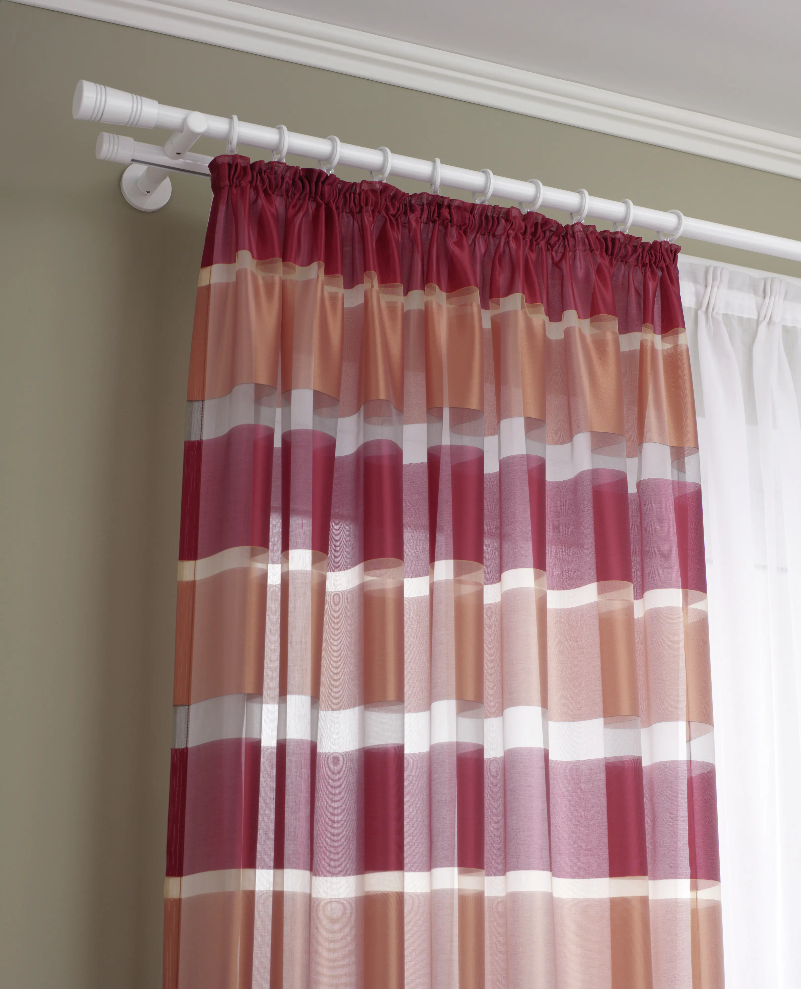 Gardinia Innenlauf Chicago Ø 20 mm, weiß, 240 cm Gardinia Innenlauf Chicago Ø 20 mm, weiß, 240 cm