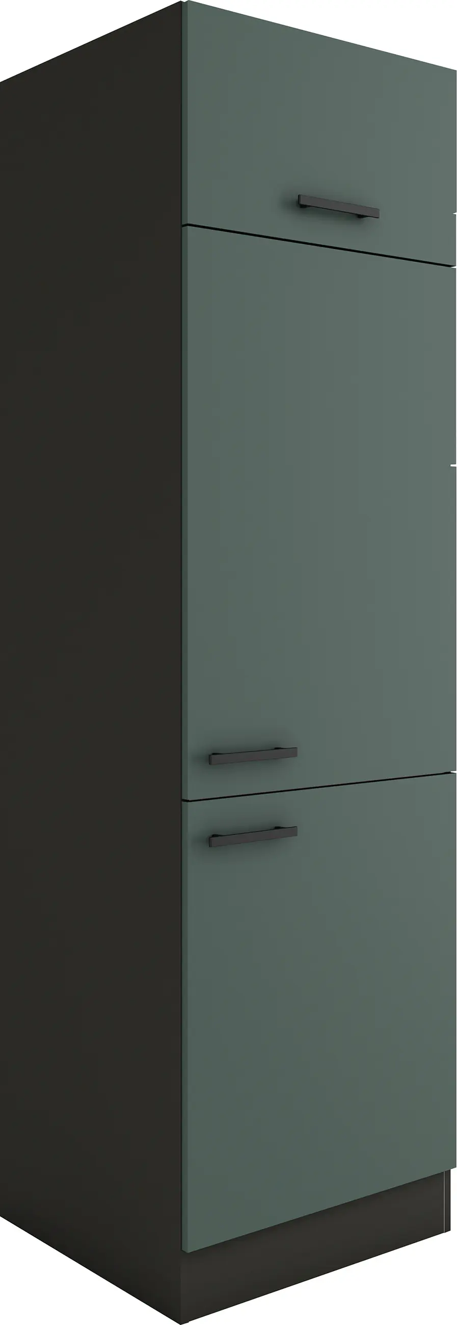 Optifit Hochschrank Verona 405 steingrün/anthrazit matt 60 cm
