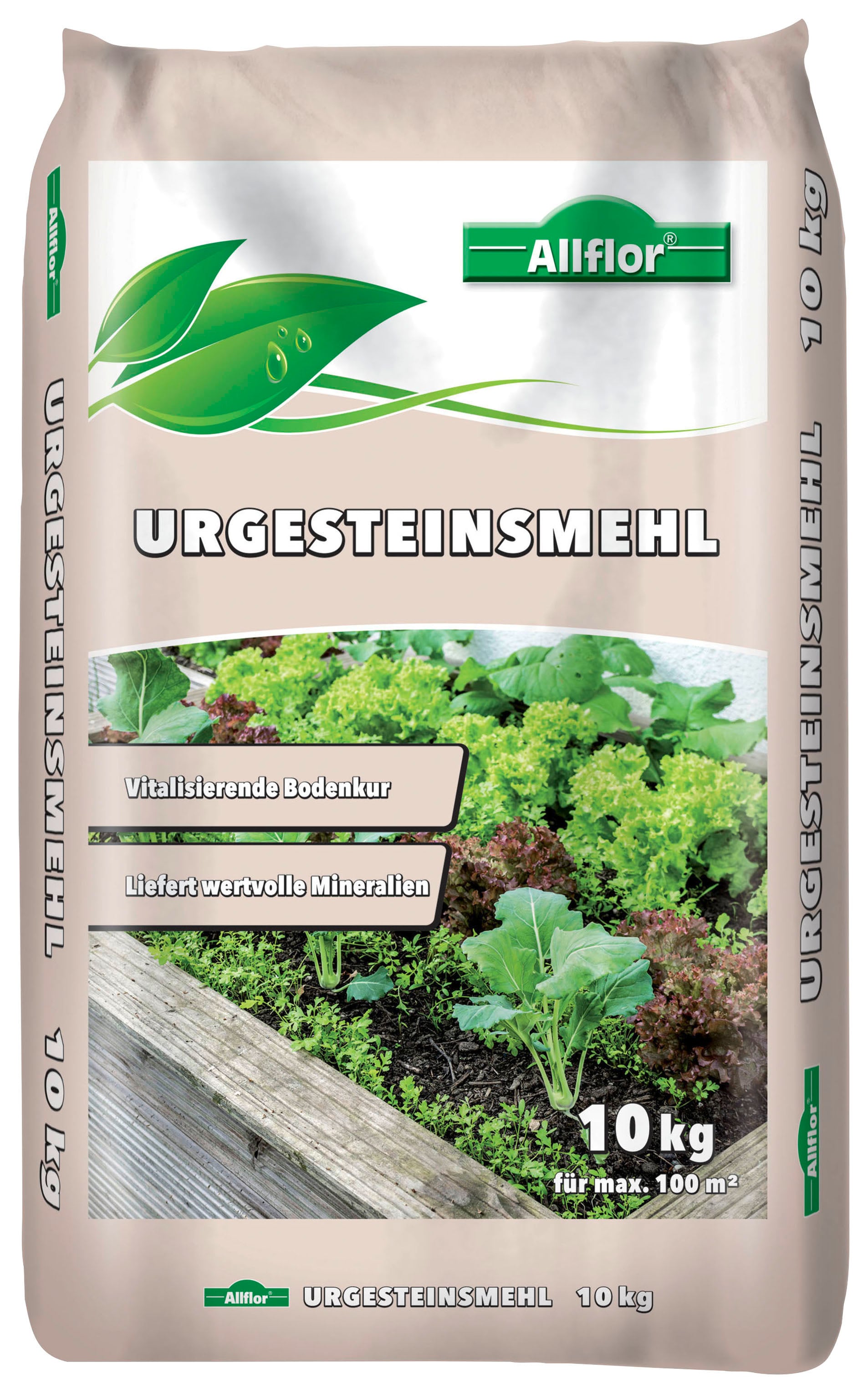 Allflor Urgesteinmehl 10 kg Beutel