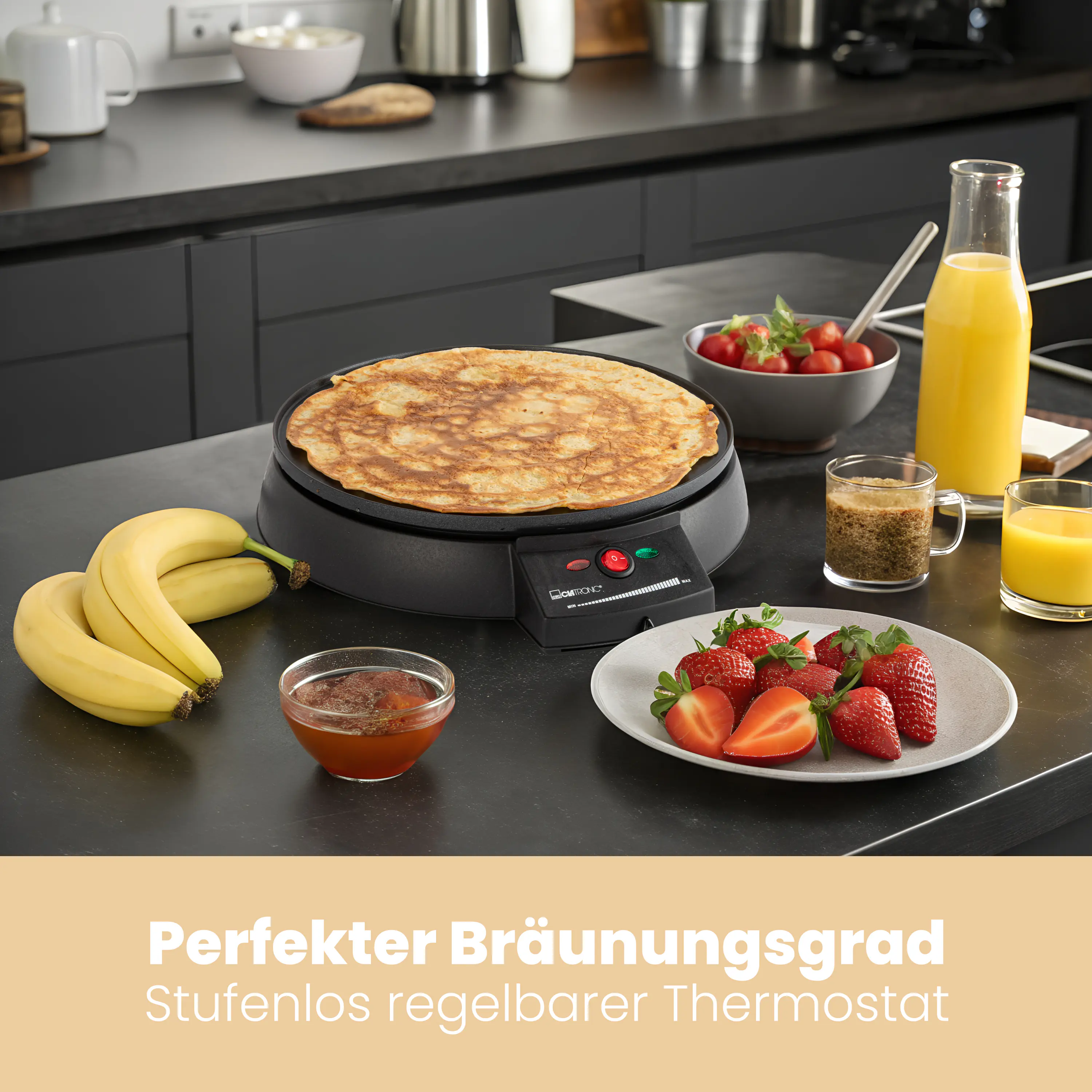 Clatronic Crepemaker CM 3372 Ø29 cm 900 W