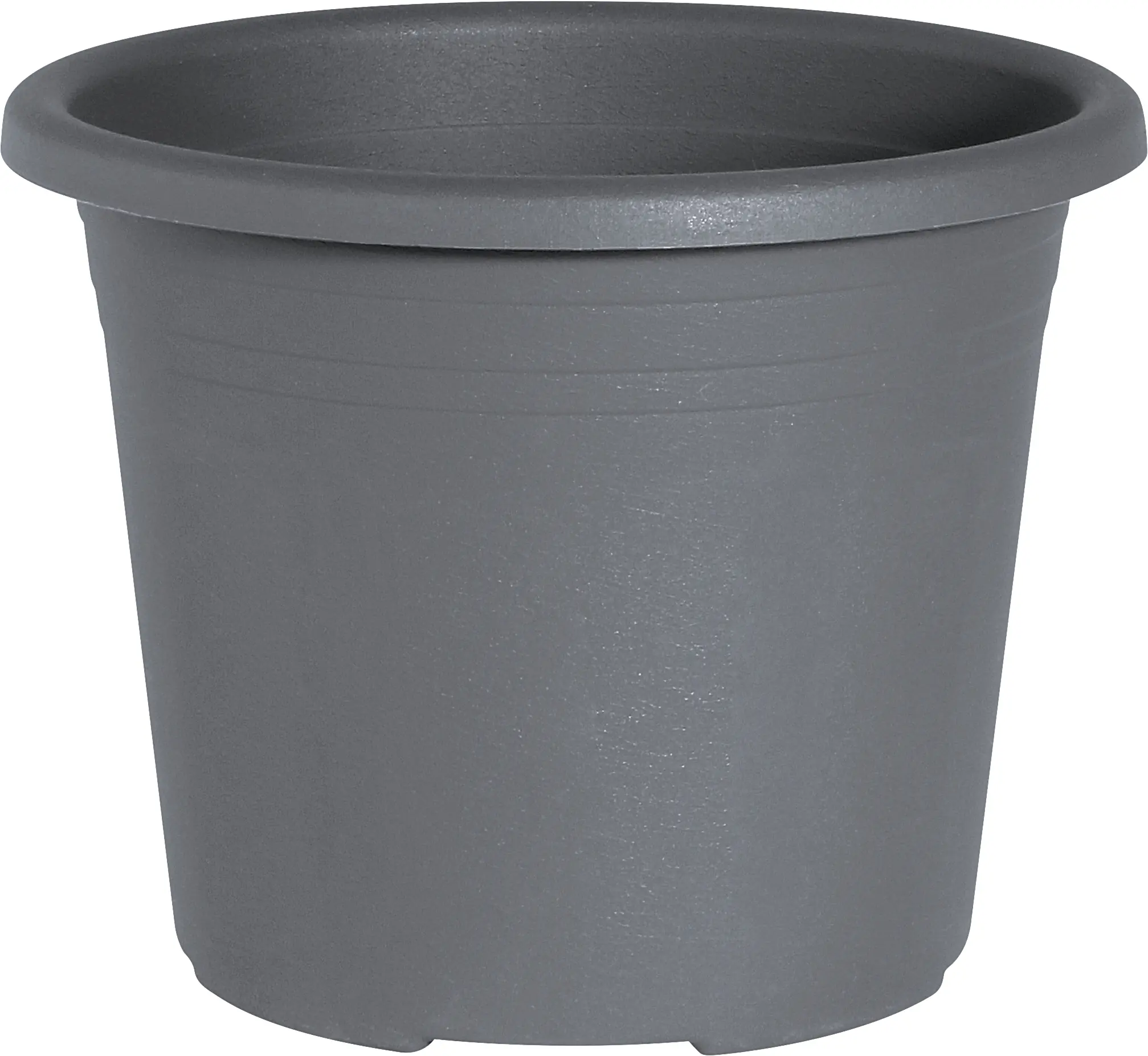 Geli Pflanztopf Cylindro Kunststoff anthrazit Ø 20 x 16 cm 