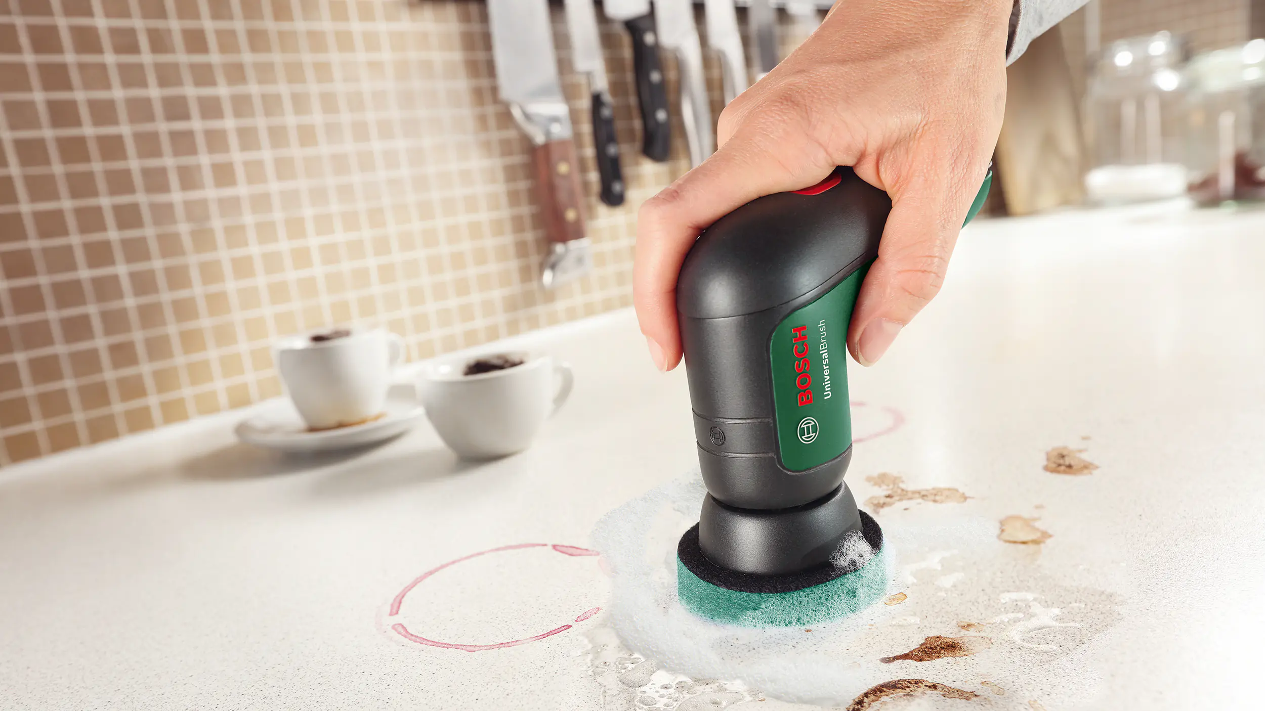 Bosch Reinigungsbürste UniversalBrush Set 3,6V 2,0 Ah Bosch Reinigungsbürste UniversalBrush Set 3,6V 2,0 Ah