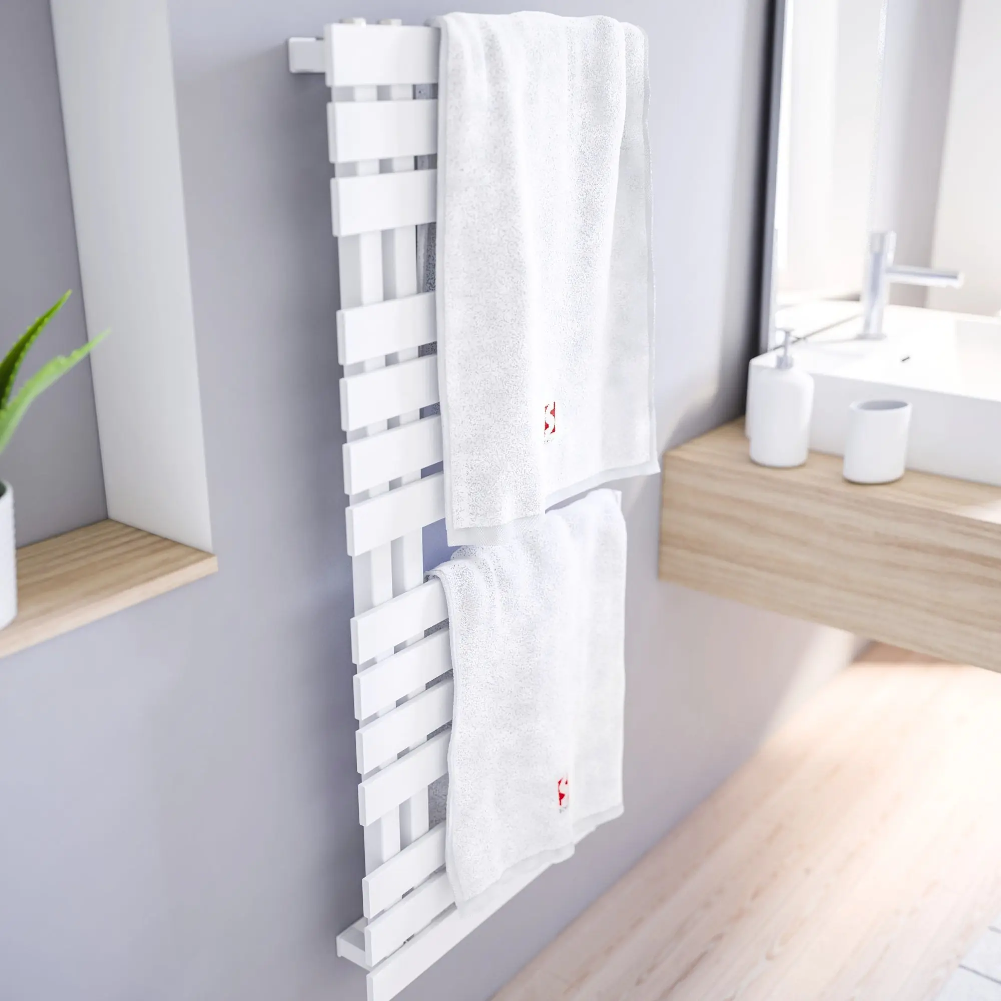 Schulte Design-Heizkörper Breda 106 x 50 cm alpinweiß 477 W Schulte Design-Heizkörper Breda 106 x 50 cm alpinweiß 477 W