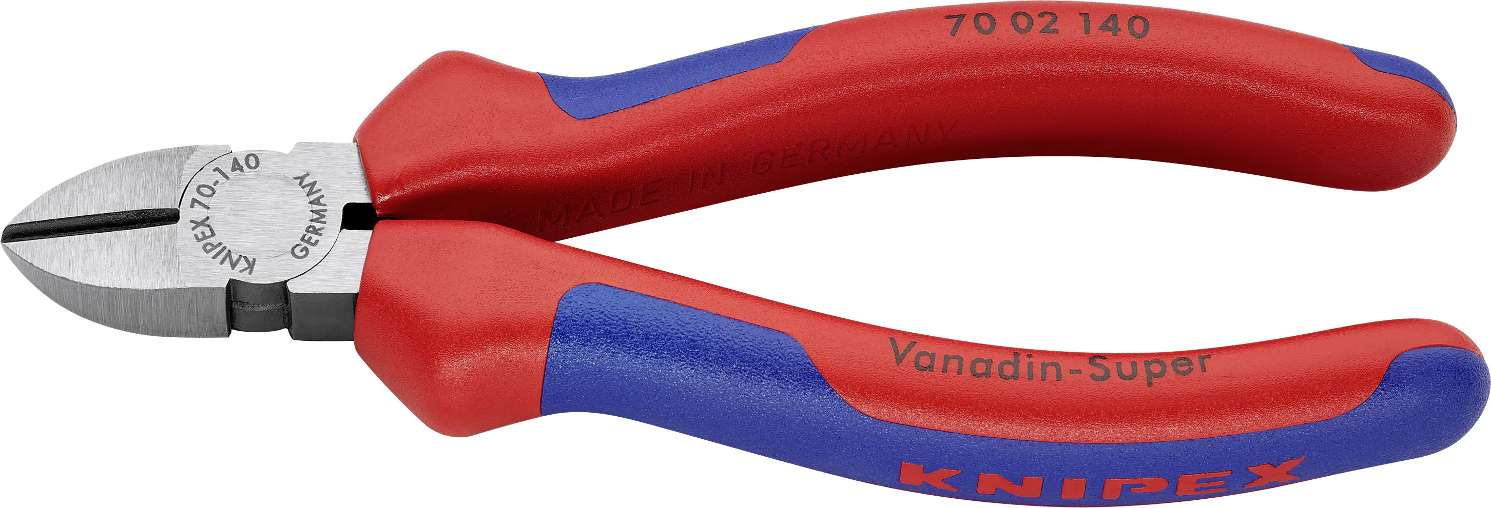 Knipex Seitenschneider 140 mm schwarz Mehrkomponenten-Hülle