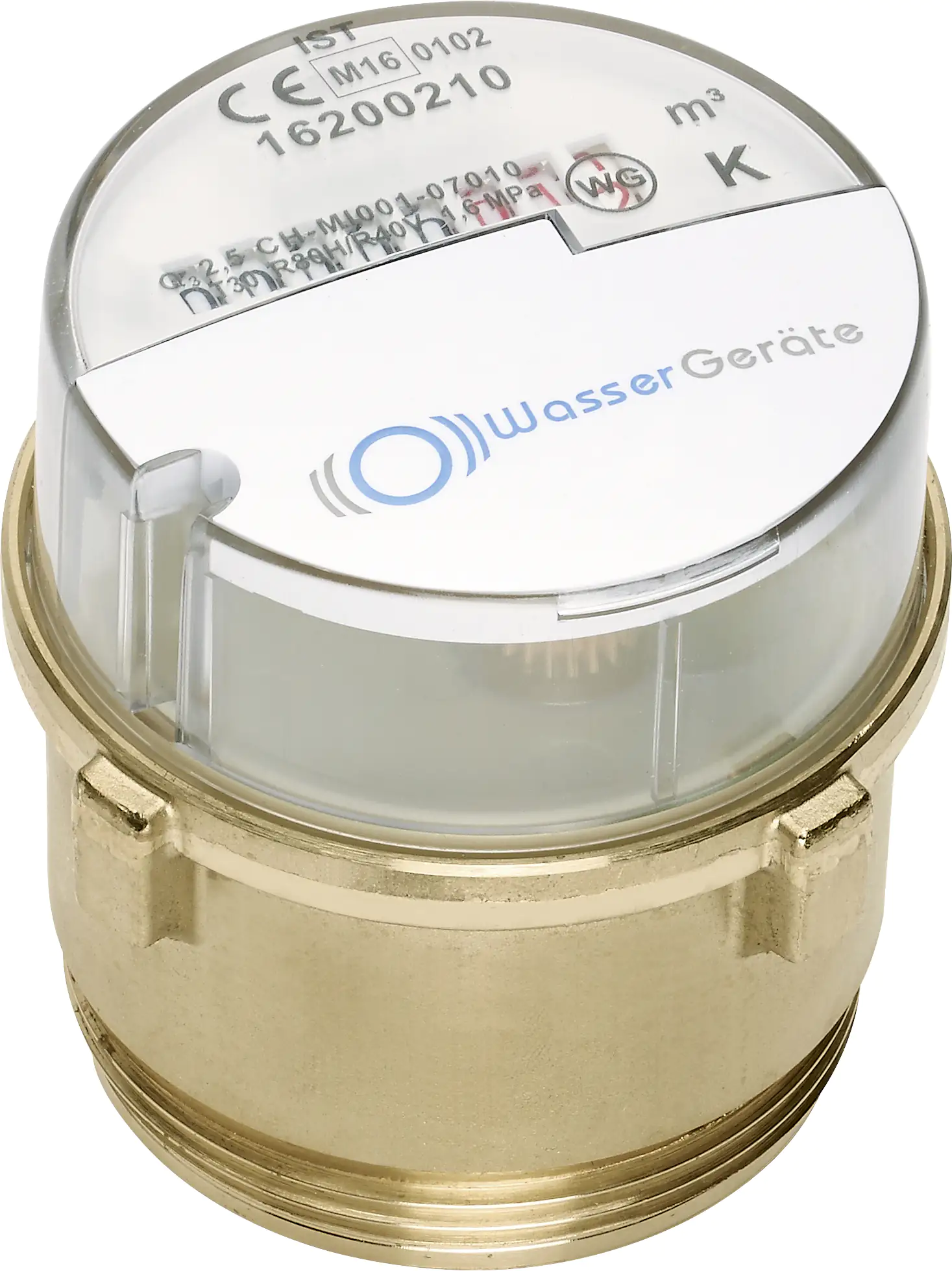 Wasserzähler Meßkapsel Koax ECO Typ 2" Warmwasser UP, Anschlußgewinde G2B