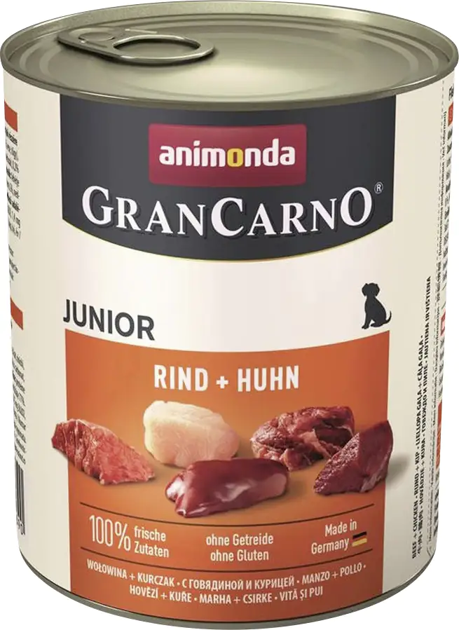 Animonda GranCarno Junior Rind + Huhn 800 g Junior Animonda GranCarno Junior Rind + Huhn 800 g Junior