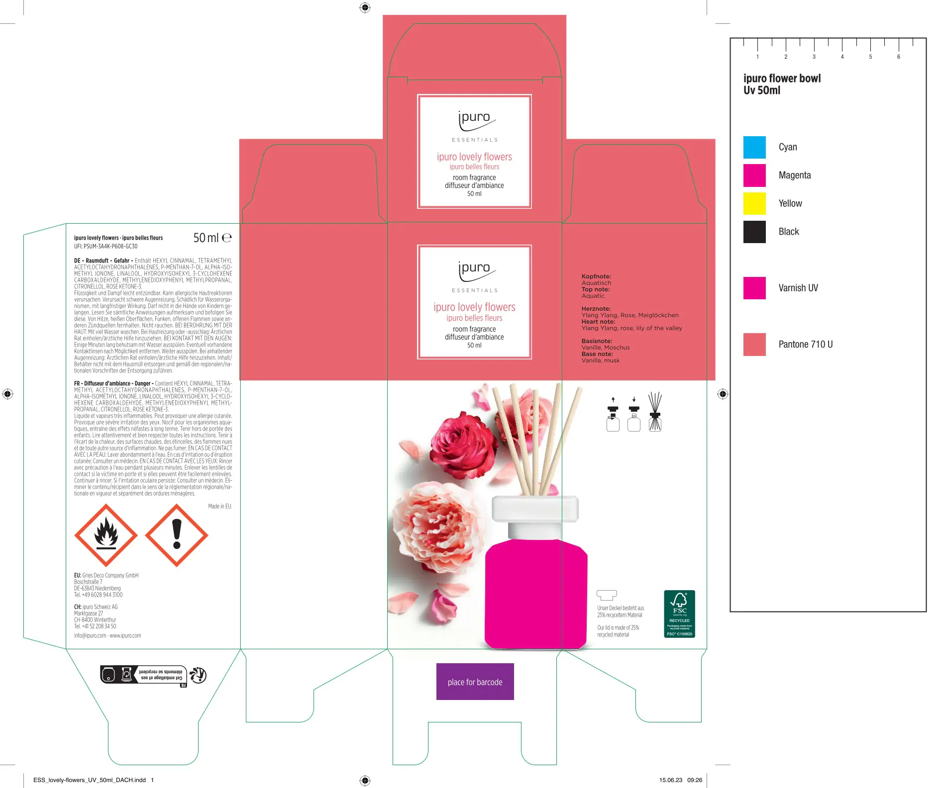 ipuro ESSENTIALS Raumduft Lovely Flowers 50 ml ipuro ESSENTIALS Raumduft Lovely Flowers 50 ml