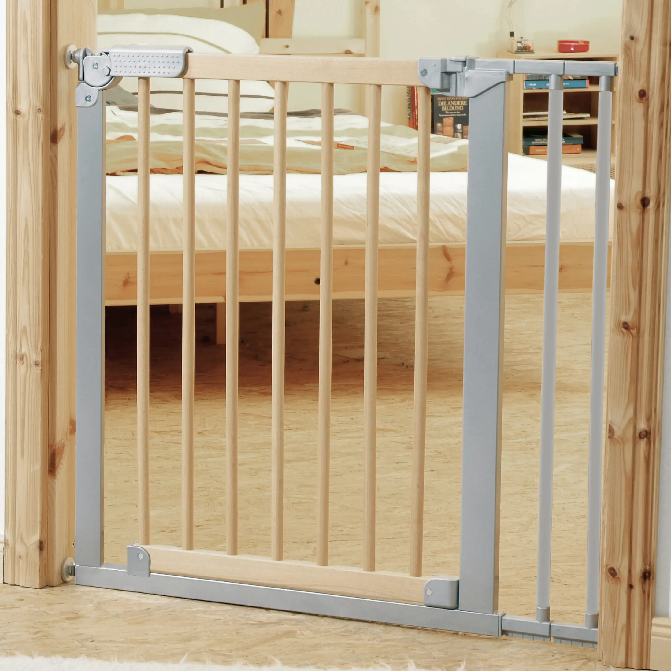 DOLLE Sicherheitsgitter Piet aus Materialmix; Holz und Metall