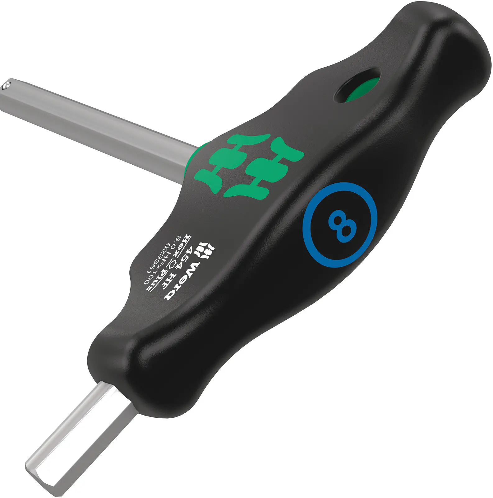 Wera Quergriff-Sechskantschraubendreher 454 HF Hex-Plus mit Bit-Halter 5 mm Wera Quergriff-Sechskantschraubendreher 454 HF Hex-Plus mit Bit-Halter 5 mm
