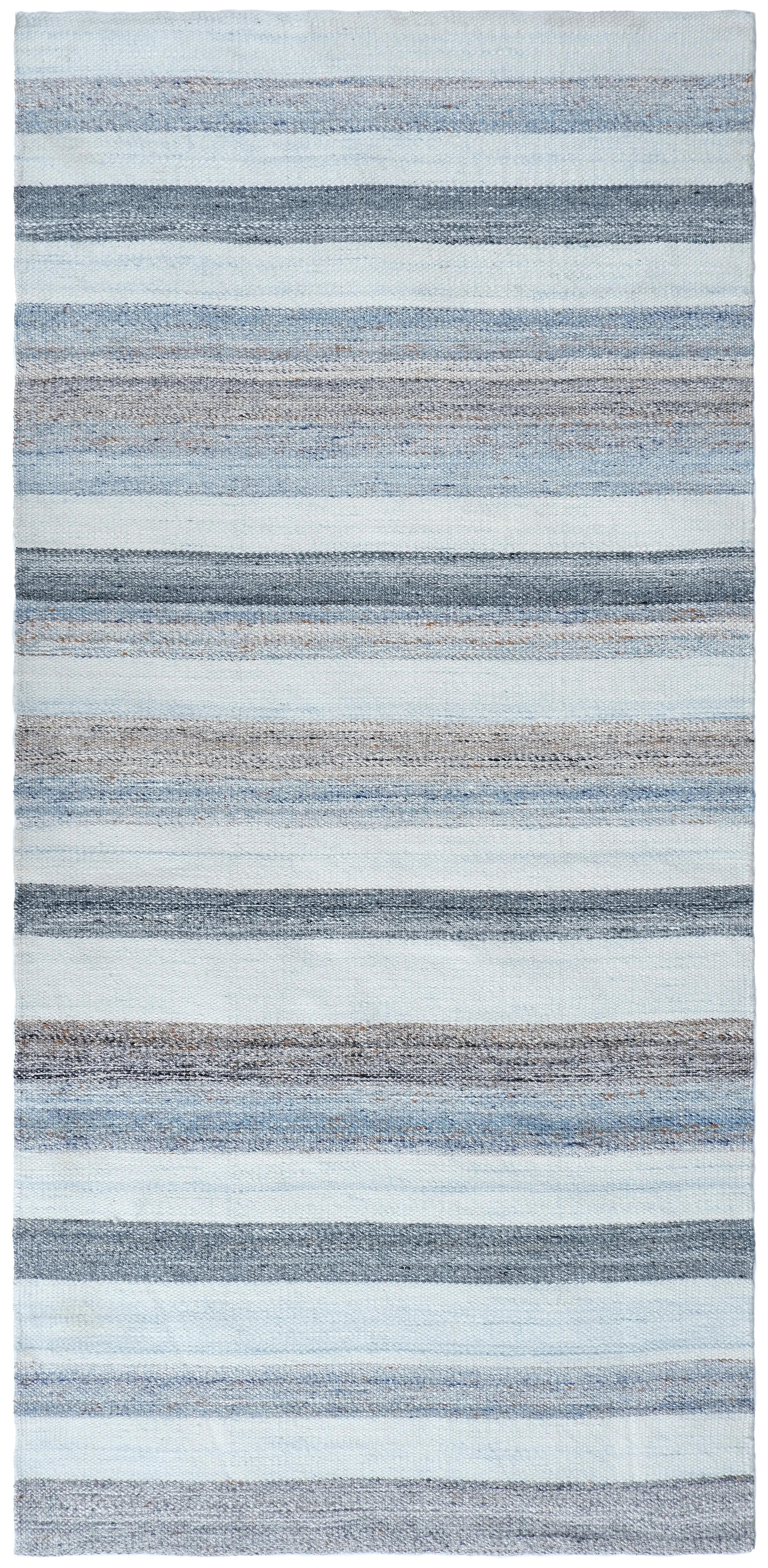 4333692805698 TrendLine Teppich Flachgewebe aqua, 70 x 140 cm