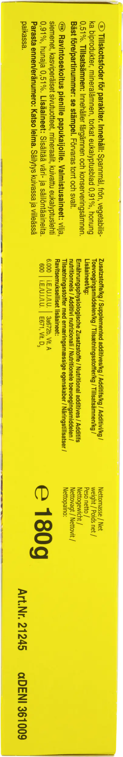 Vitakraft Kräcker® Honig & Eukalyptus 2 Stück / 180 g Vitakraft Kräcker® Honig & Eukalyptus 2 Stück / 180 g