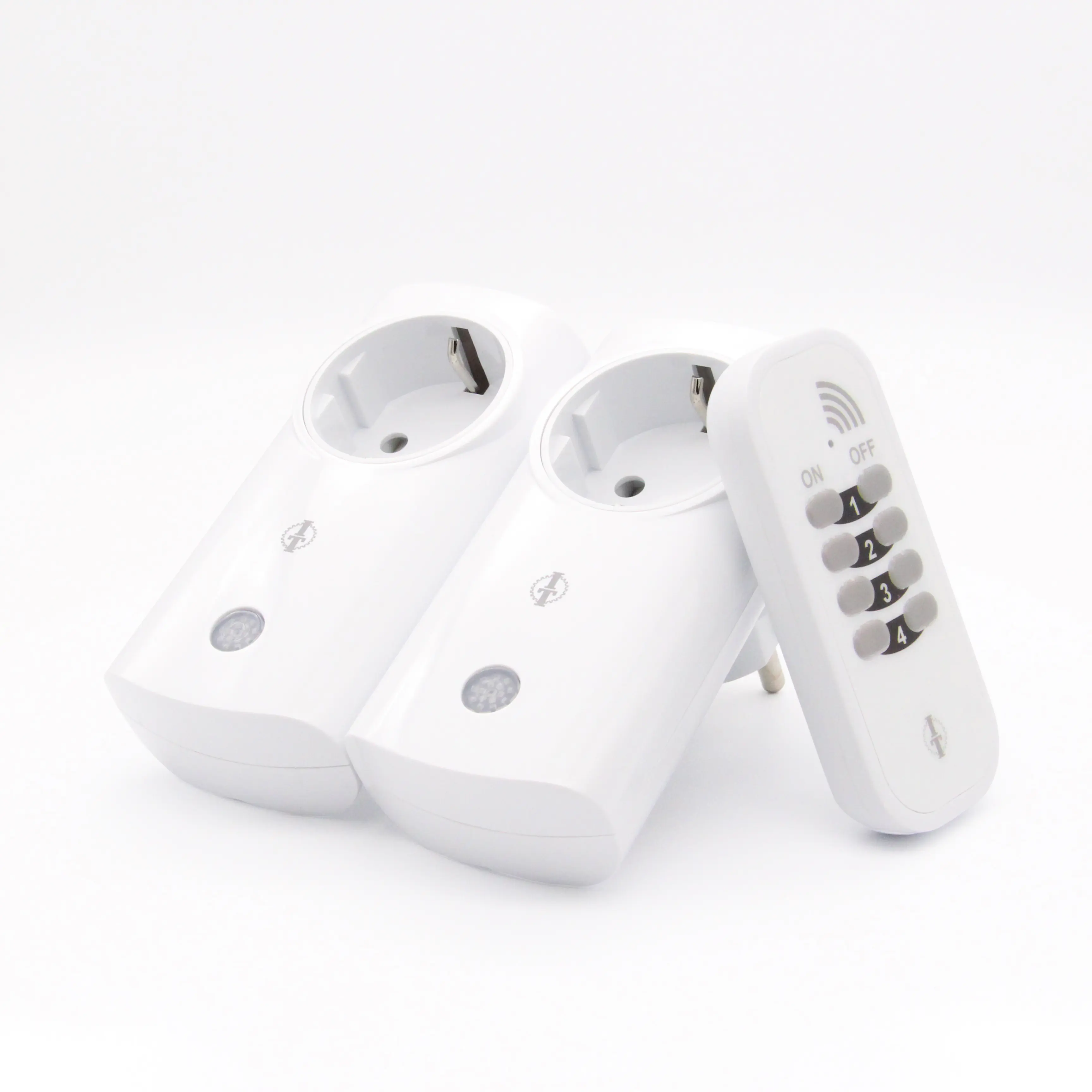 Intertechno Funk-Steckdosen IT2P-2300 mit Handsender Smart Home 2er Set  Intertechno Funk-Steckdosen IT2P-2300 mit Handsender Smart Home 2er Set