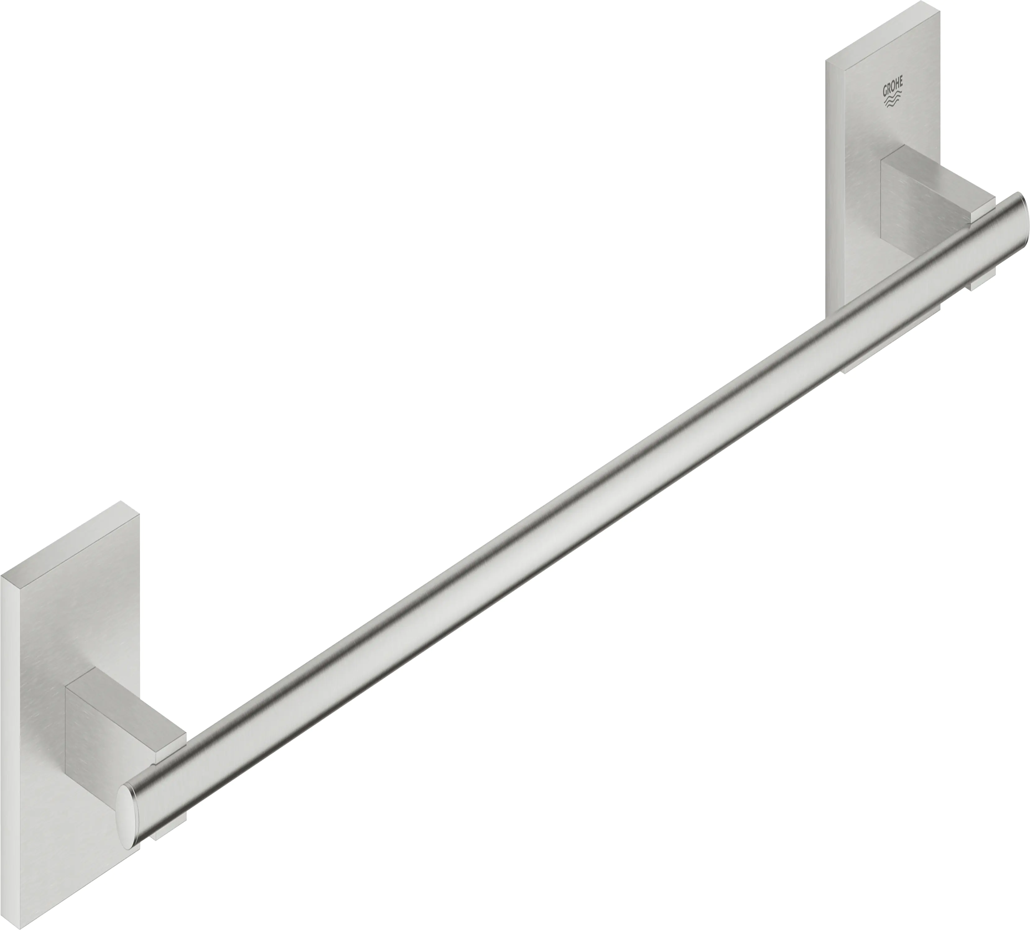 Grohe Start Cube Badetuchhalter supersteel klebbar
