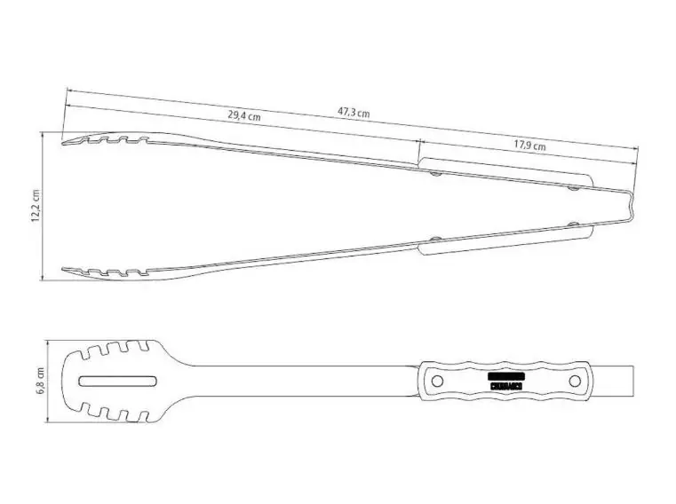 Tramontina Extreme Grillzange 47 cm