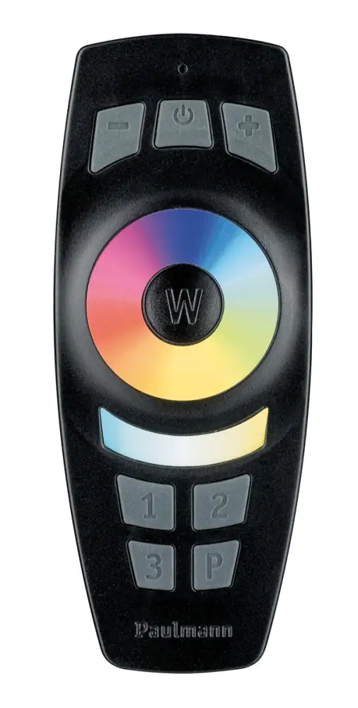 Paulmann Smart Home Zigbee Fernbedienung Gent mit Wandhalterung schwarz