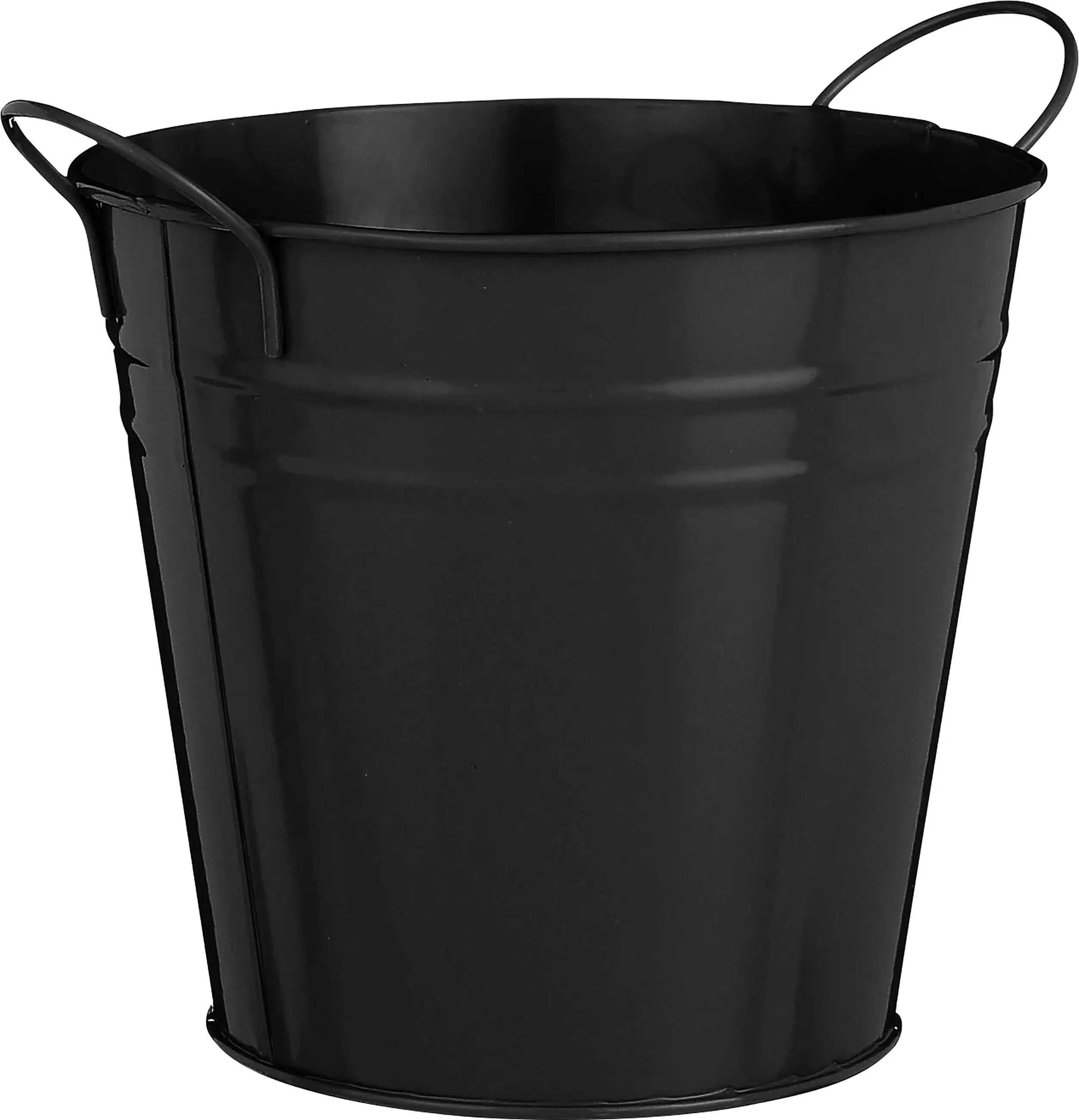 Mica Decorations Topf Joey Eisen Ø 16 x 15 cm schwarz