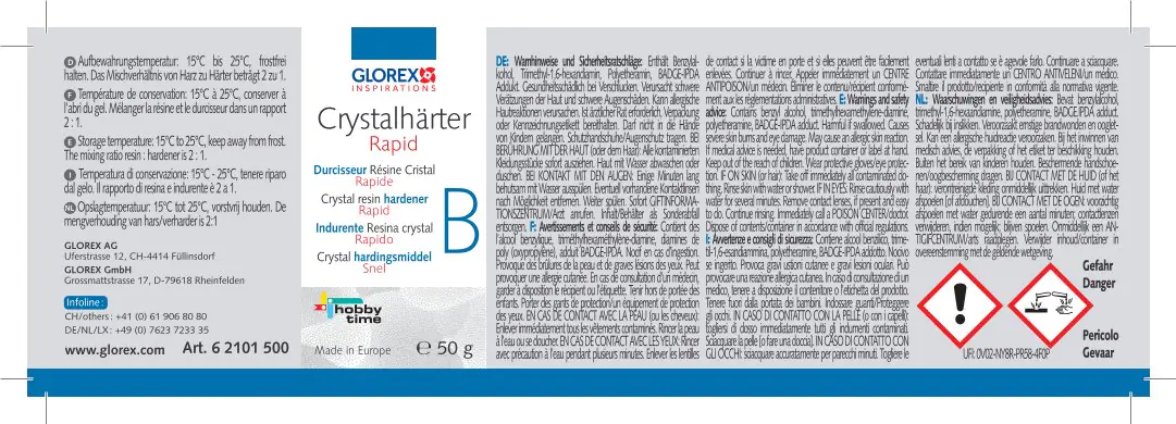 Glorex Crystal-Giessharz 150 g