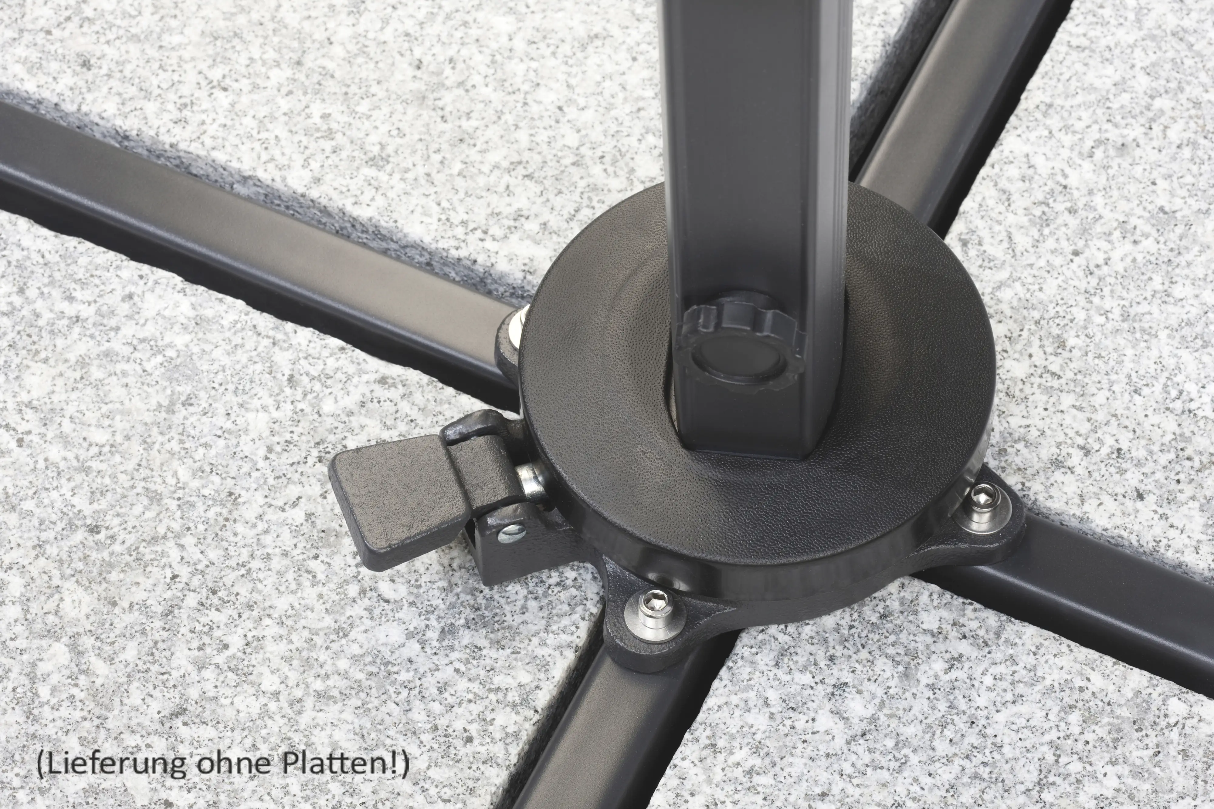 Schneider Ampelschirm Rhodos terracotta 300 x 300 cm