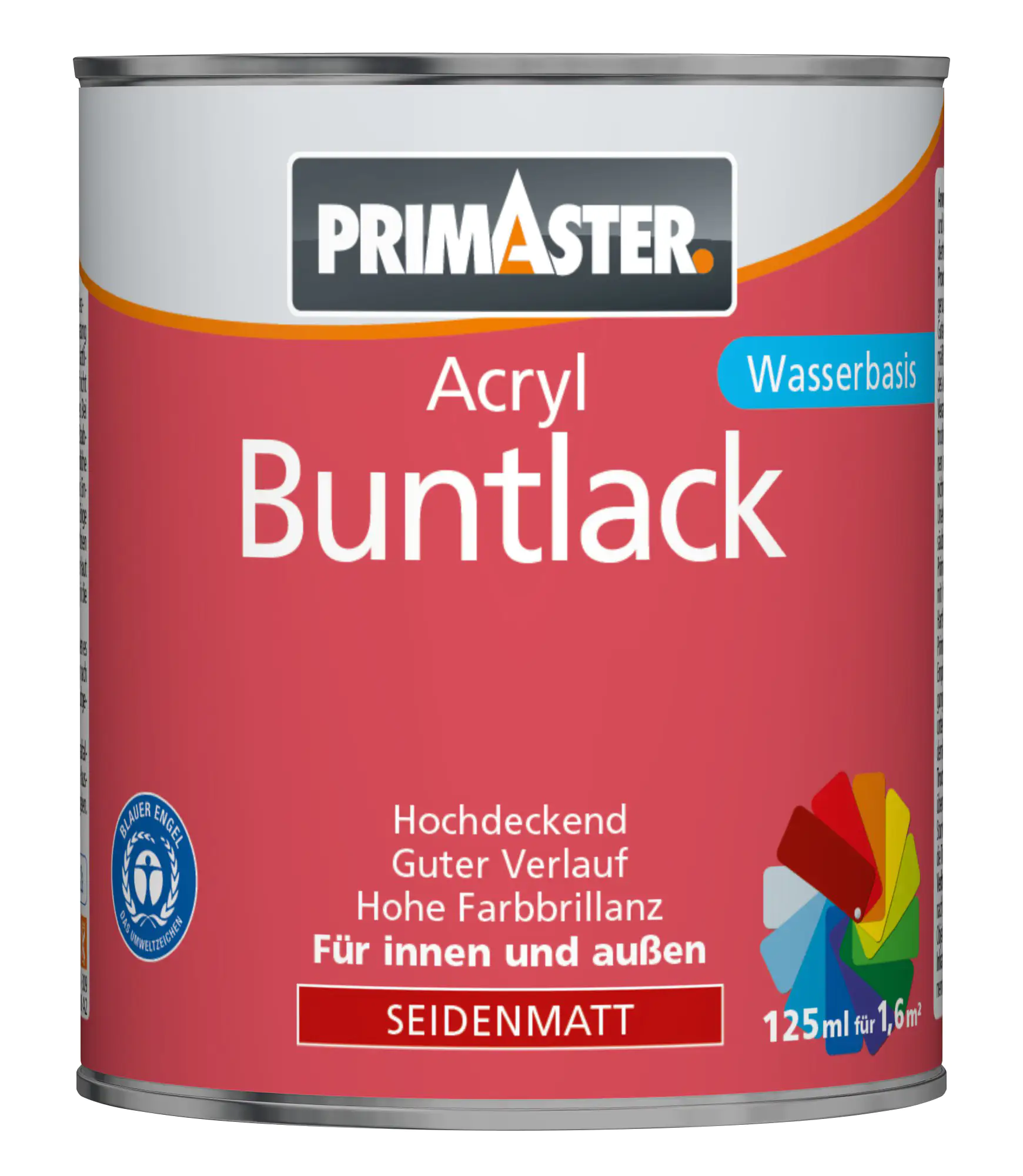 4001044178492 Primaster Acryl Lack RAL5010 125 ml enzianblau seidenmatt