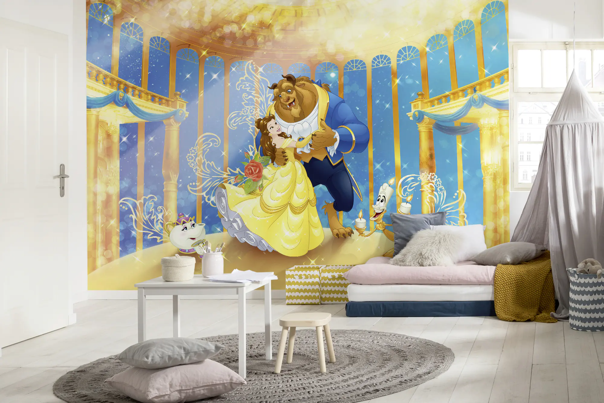 Komar Fototapete Beauty and the Beast 368 x 254 cm 