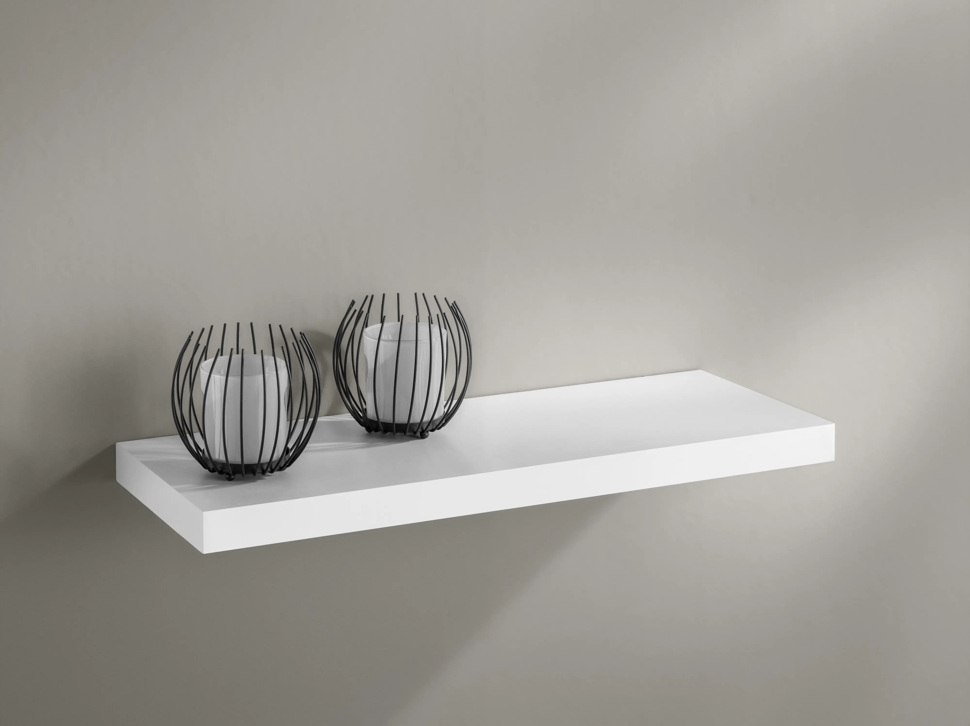 Dolle Regalboden Decoboard 57 x 23,5 x 3,8 cm weiß