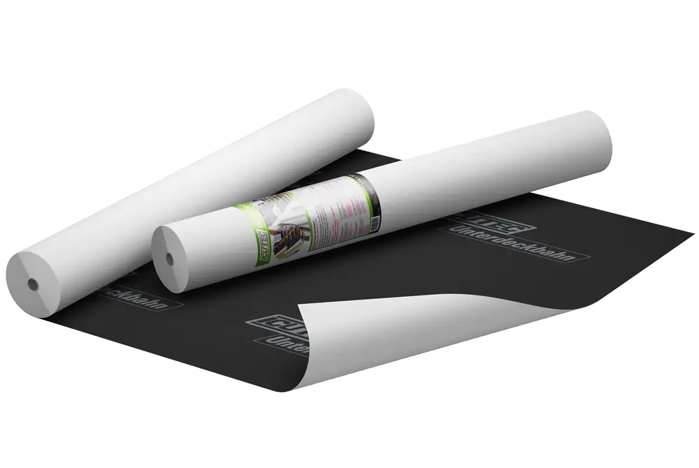 ICUTEC Unterdeckbahn 25 x 1 m = 25 m² schwarz