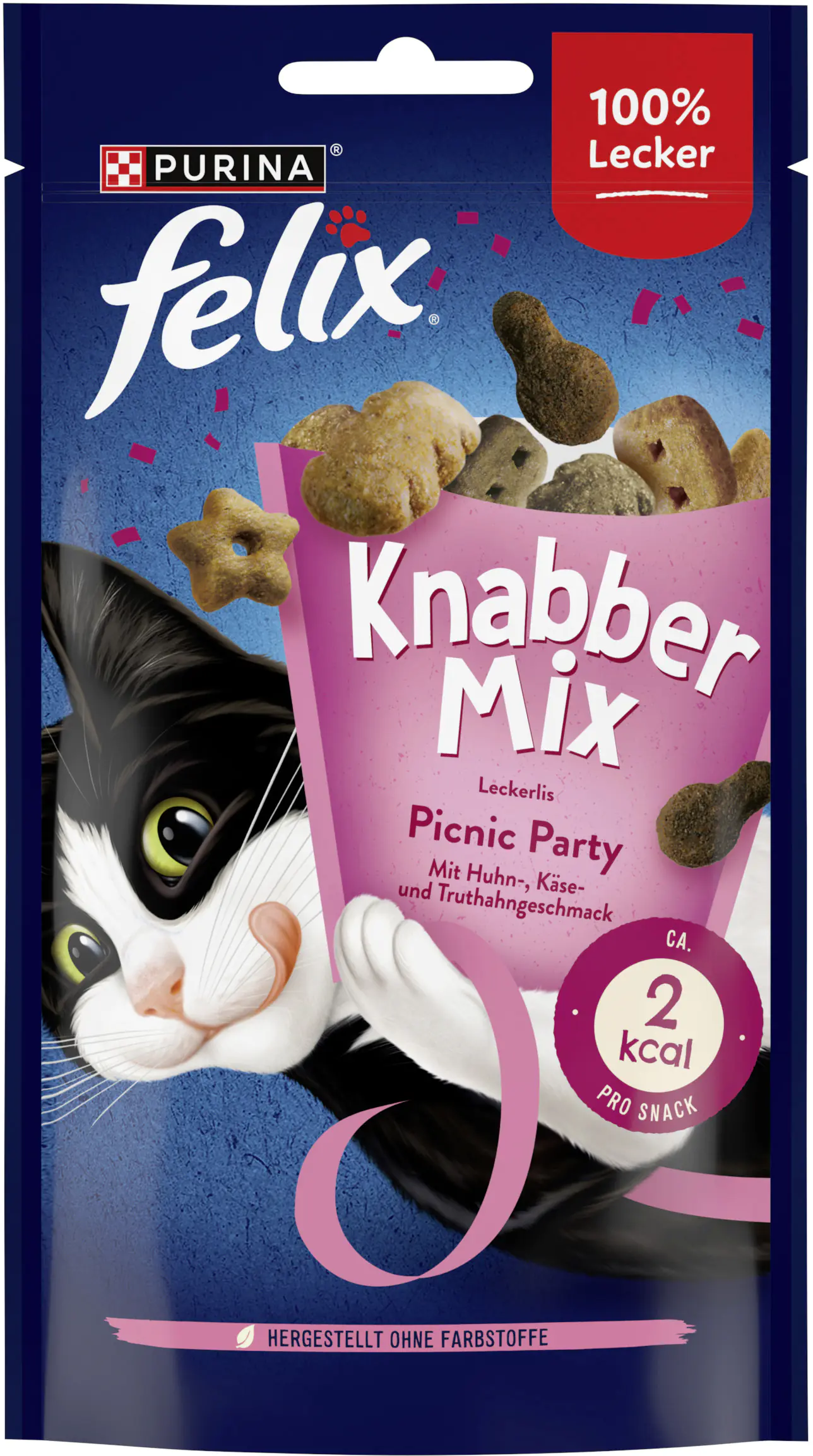 Felix Knabbermix Katzensnack Picnic Party 60g Felix Knabbermix Katzensnack Picnic Party 60g