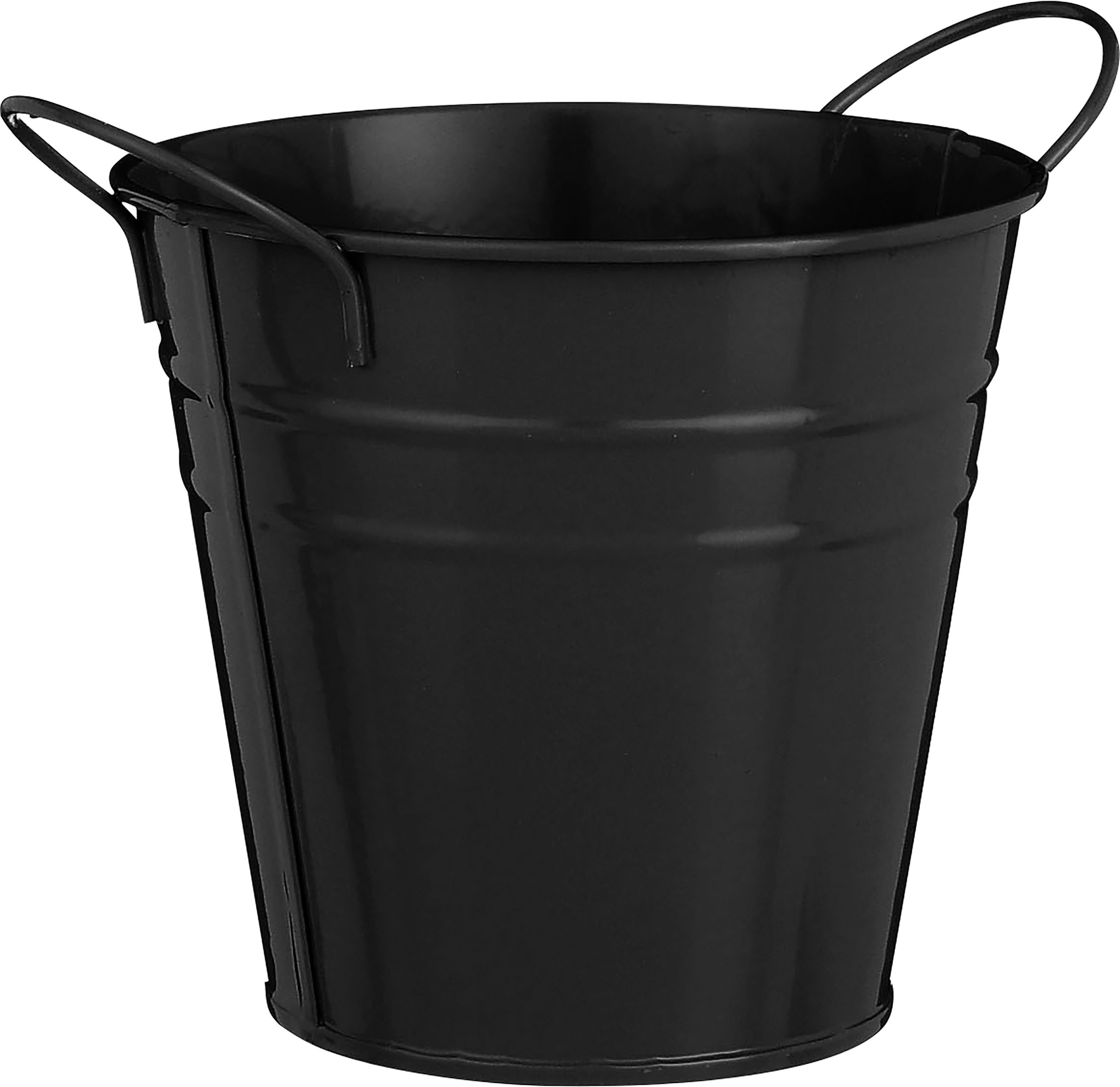 Mica Decorations Topf Joey Eisen Ø 13 x 12 cm schwarz