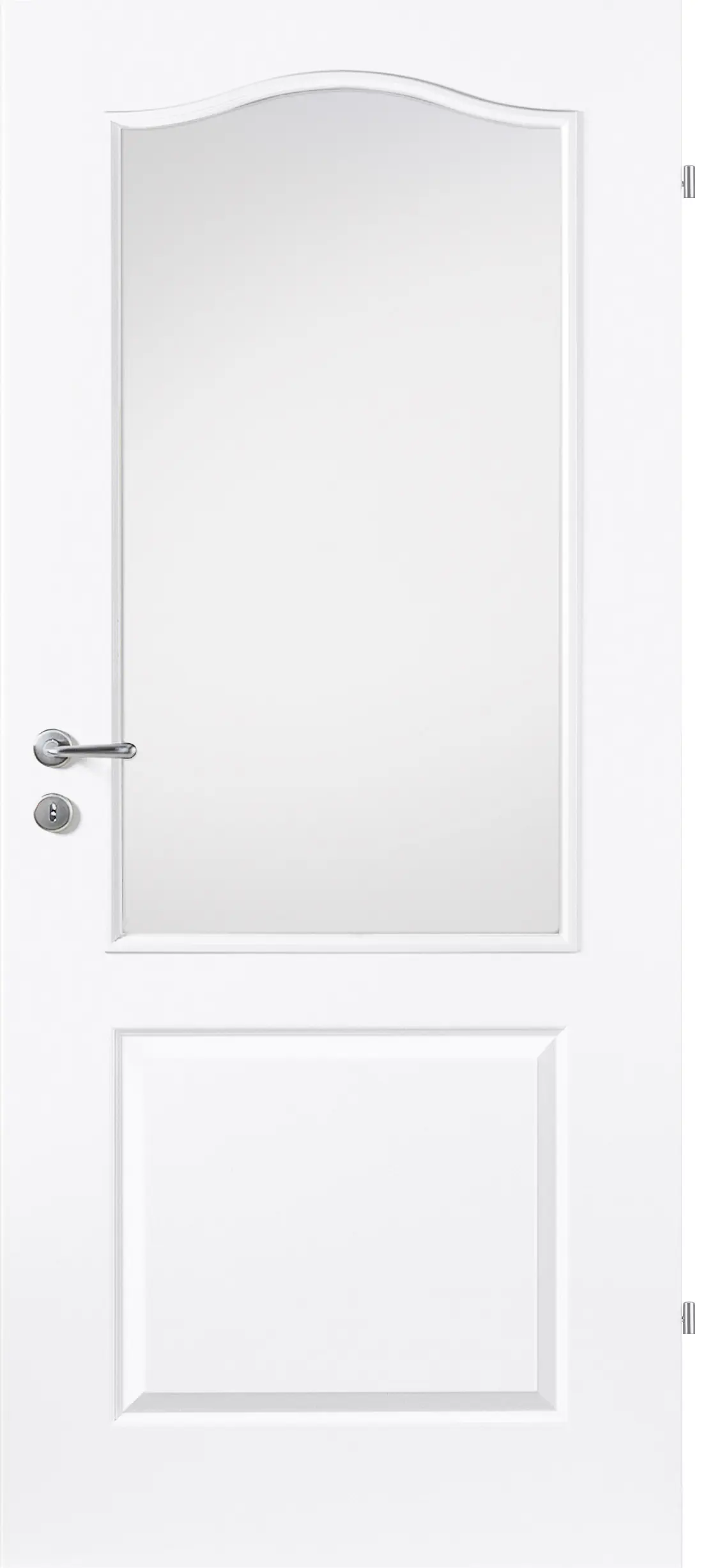 Borne Türblatt Prestige Weißlack mit Lichtausschnitt G7 Röhrenspan