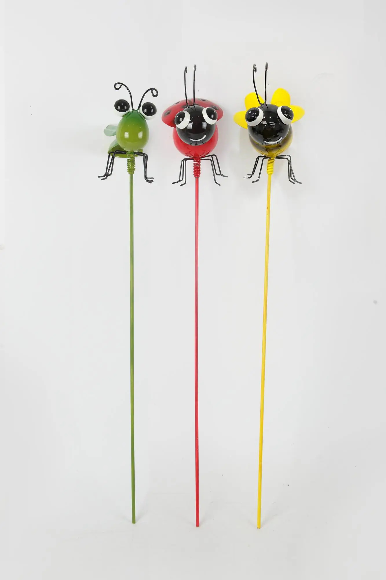 TrendLine Gartenstecker Biene Metall 53 x 13 cm