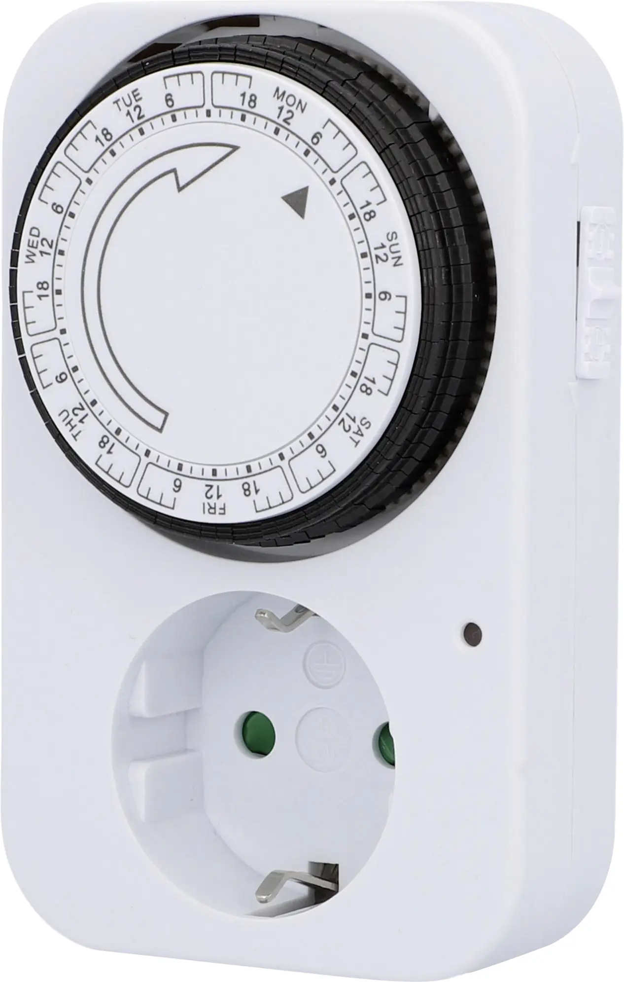 Wochenzeitschaltuhr analog weiß max. 3.500 W Wochenzeitschaltuhr analog weiß max. 3.500 W