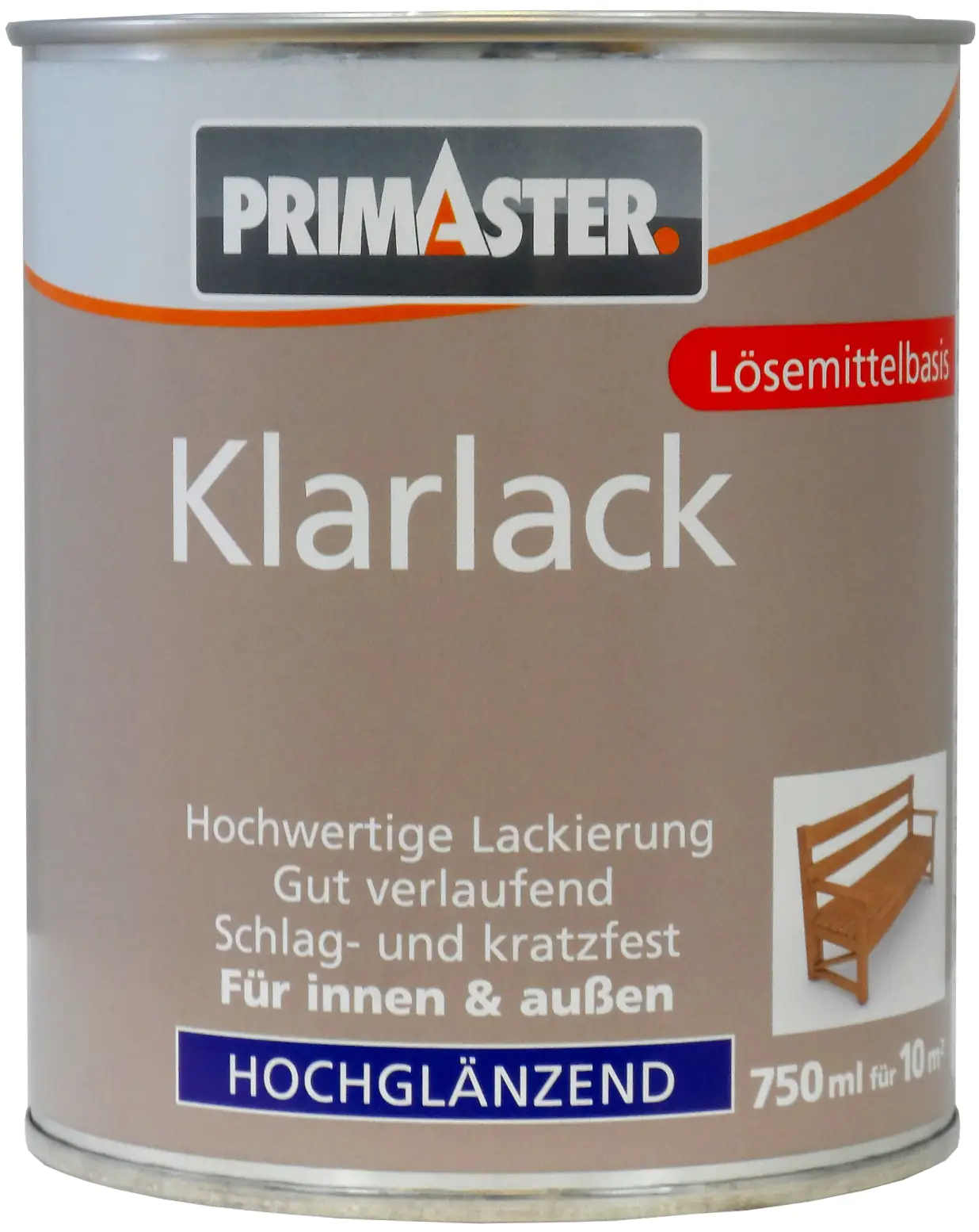Primaster Klarlack 750 ml hochglänzend