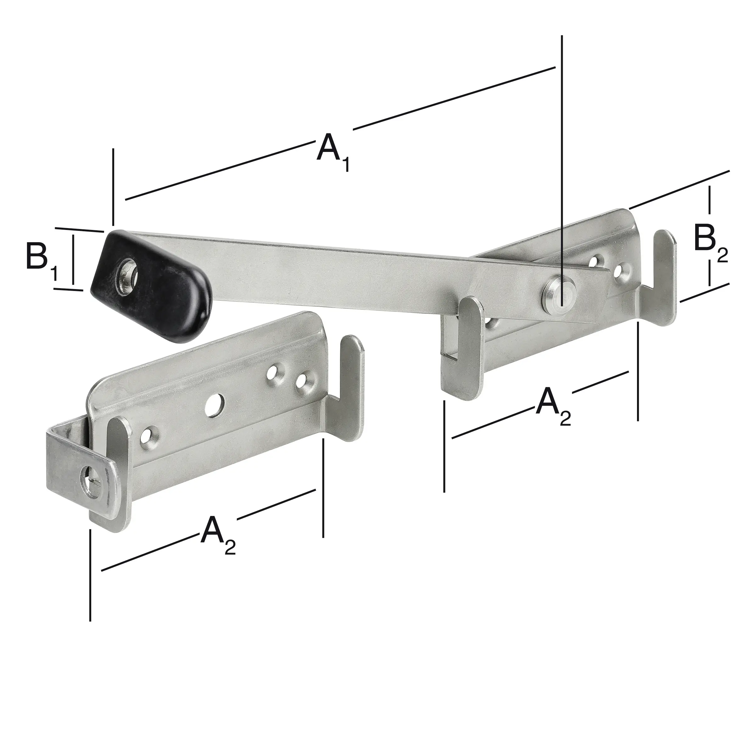 Vormann Doppeltorüberwürfe 250/115 x 25/55 mm