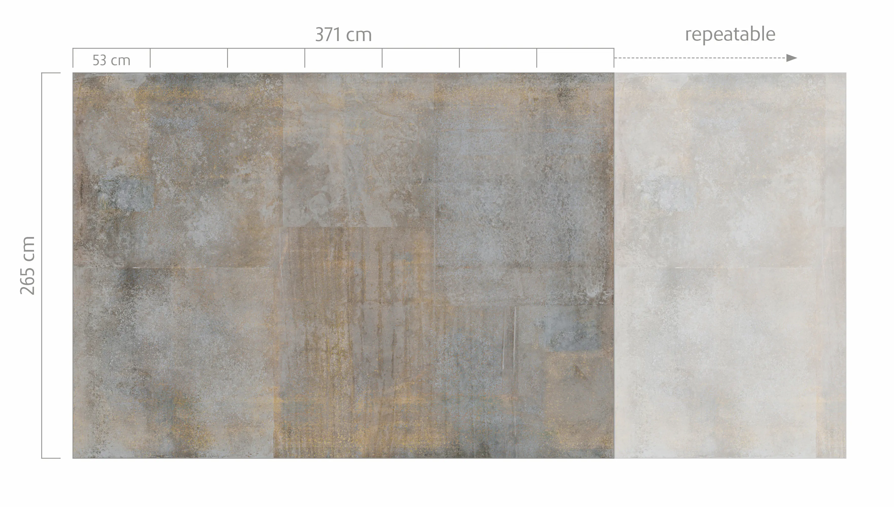 Rasch Vlies Fototapete 364200 Rot-Rotbraun Muster & Motive 2,65 m x 3,71 m