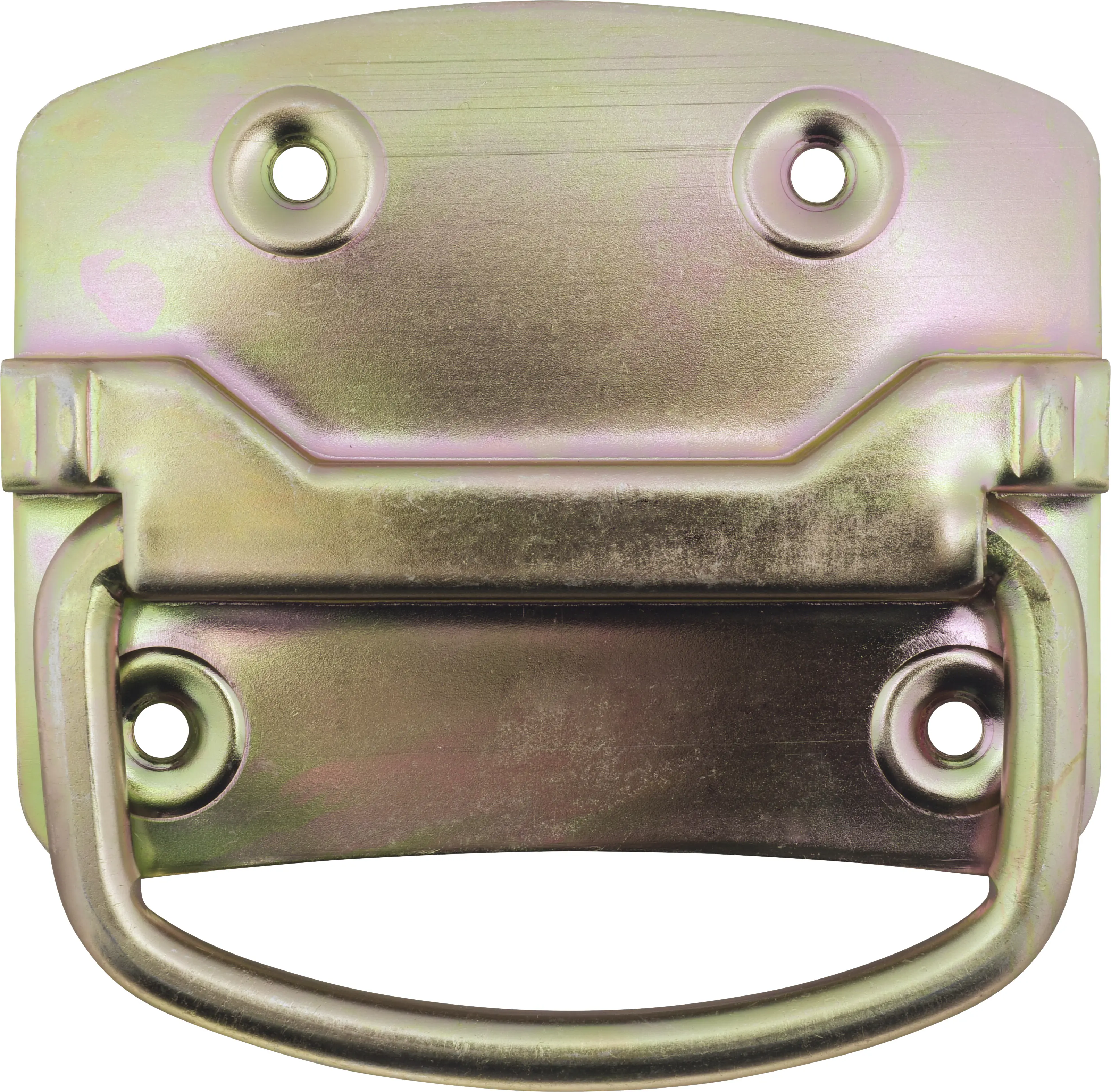 Conmetall Kistengriff 105 x 85 mm gelb verzinkt