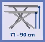 4023103218864_3 Vileda Bügeltisch Neo 114 x 33 cm