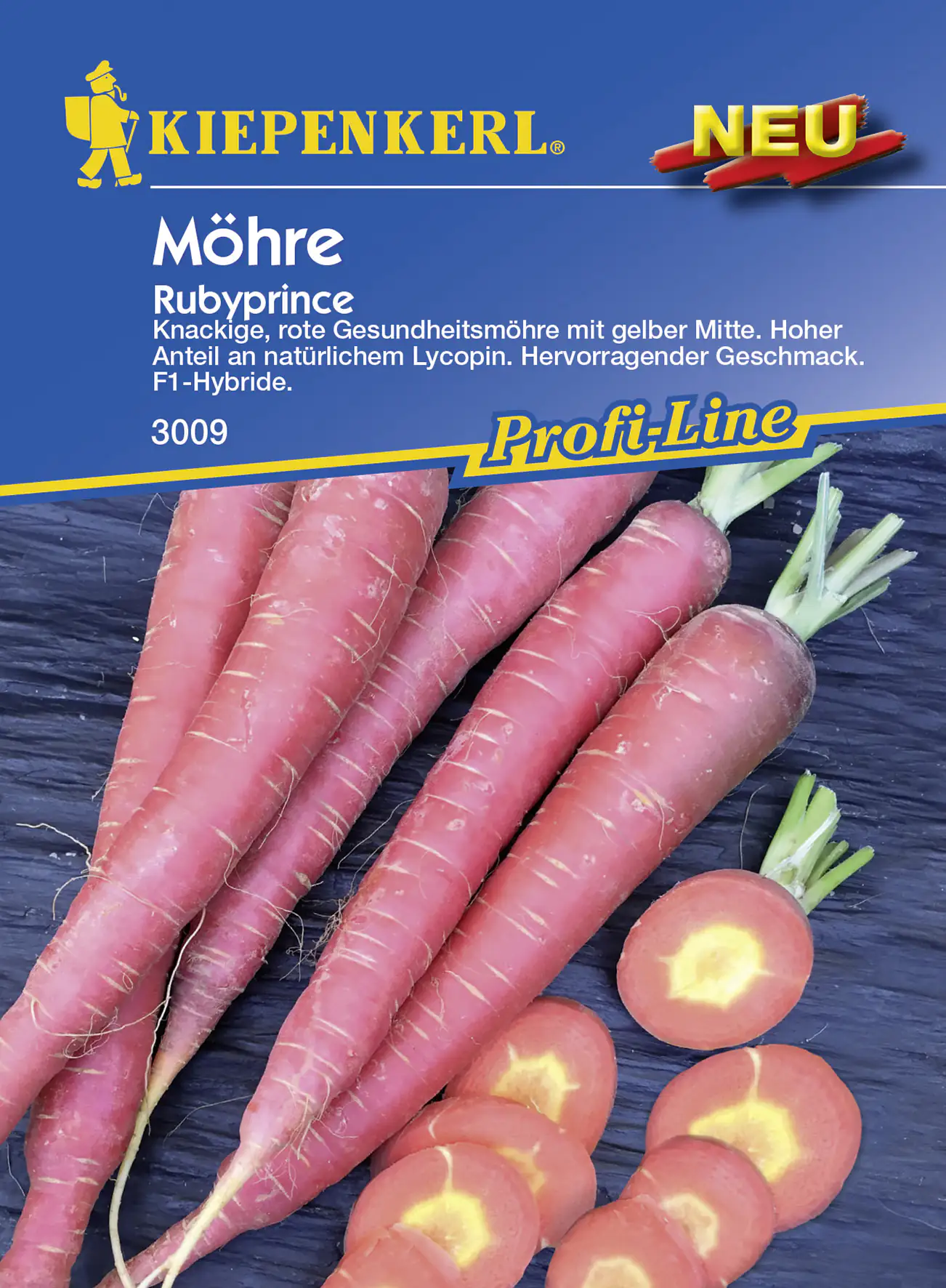 4000159180093 Kiepenkerl Möhre Rubyprince Daucus carota, Inhalt: ca. 200 Pflanzen