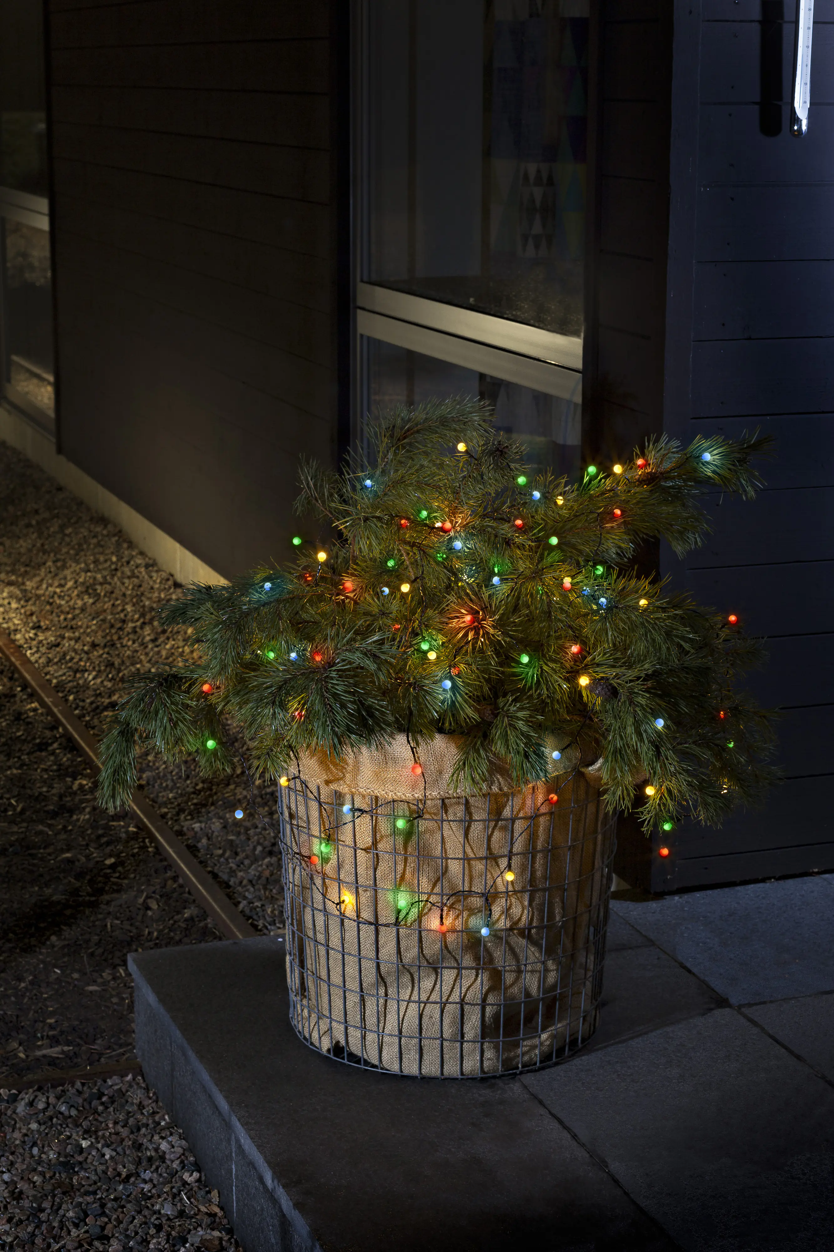 Konstsmide LED Globelichterkette 4,40 m bunt mit Timer Konstsmide LED Globelichterkette 4,40 m bunt mit Timer