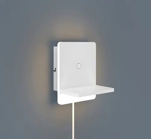 Trio Leuchten LED Wandleuchte Fairfield  9W warmweiß weiß