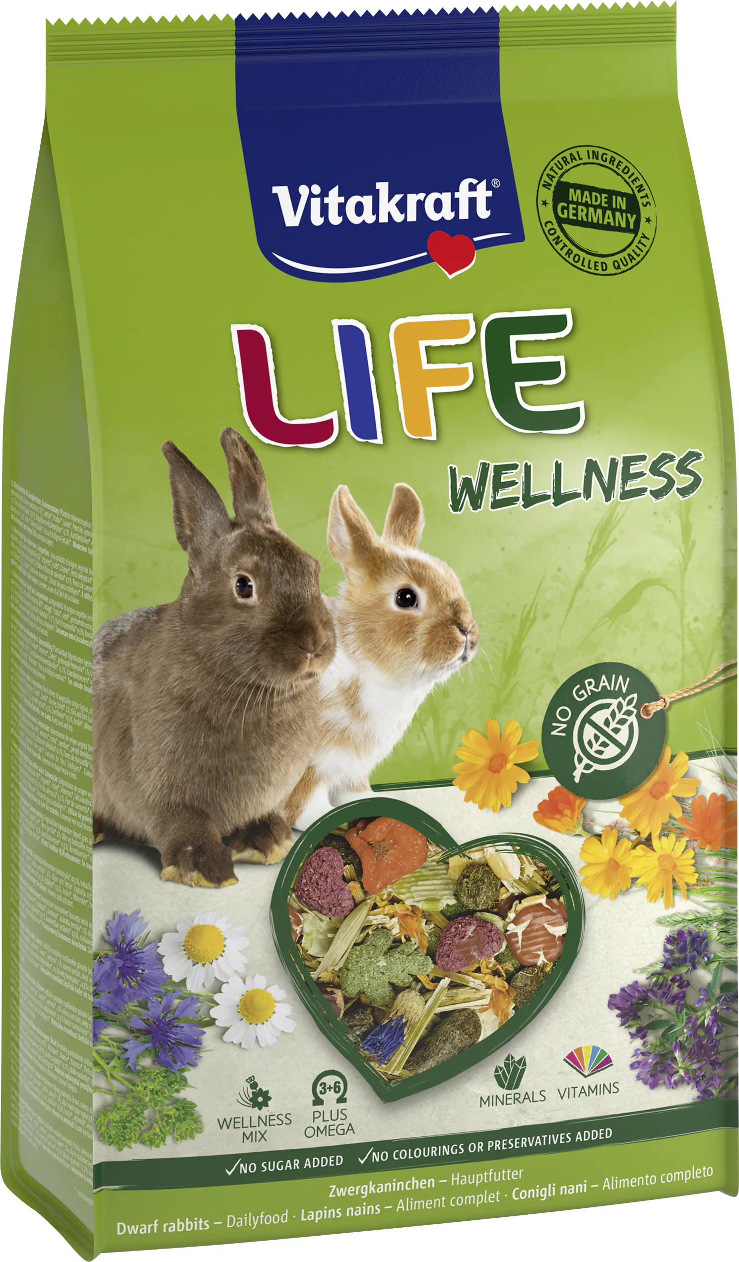 Vitakraft LIFE Wellness 600 g Vitakraft LIFE Wellness 600 g