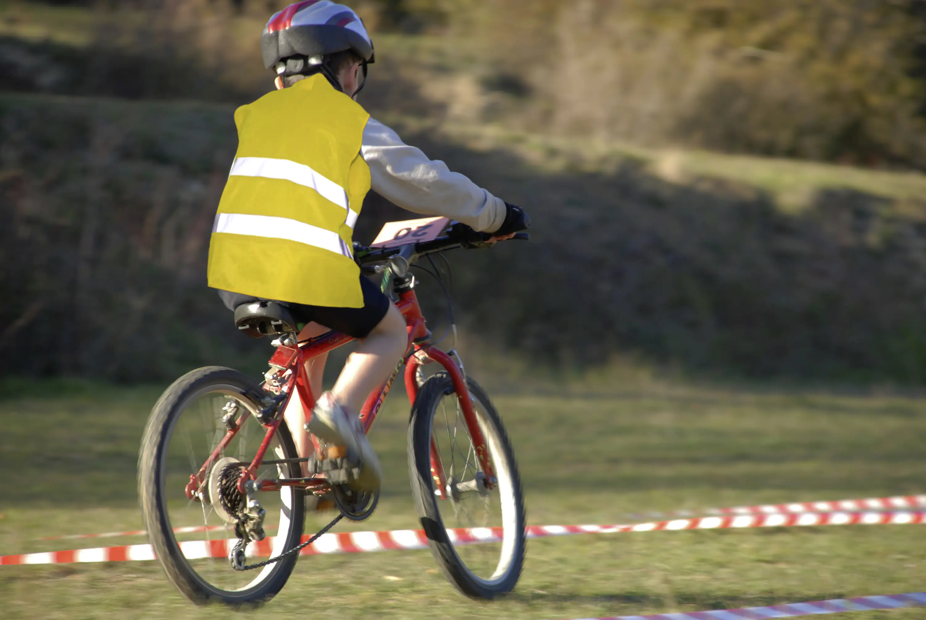 APA Warnweste für Kinder gelb, DIN EN 1150