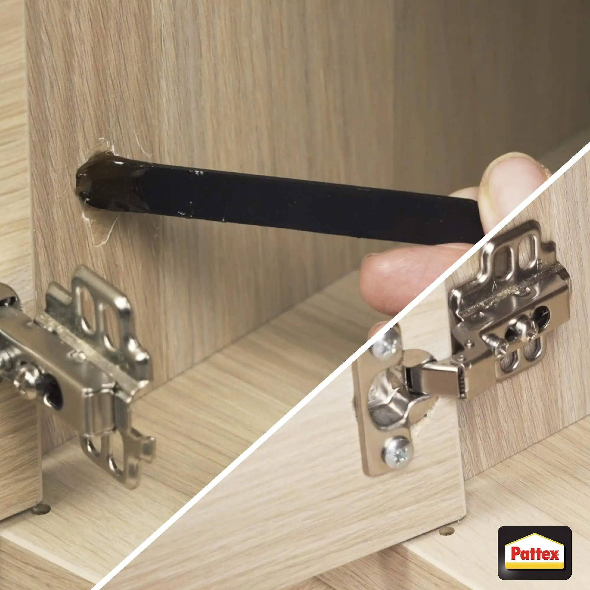 Pattex 2K-Kleber Stabilit Express 80 g Faltschachtel, braun