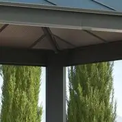 7290108601954_5 Canopia Pavillon Dallas 6100 6,12 x 3,64 m, grau