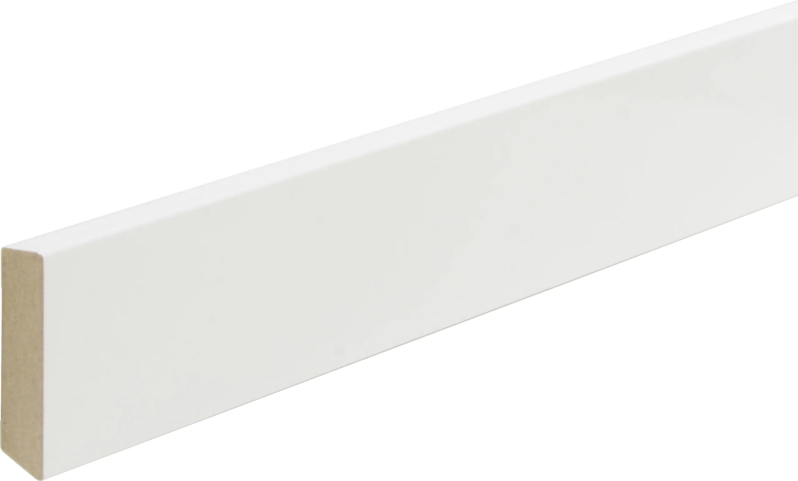 B.S. Bauprogramm Deckleiste modern 260 cm 35 x 8 mm Weiß hochglanz B.S. Bauprogramm Deckleiste modern 260 cm 35 x 8 mm Weiß hochglanz