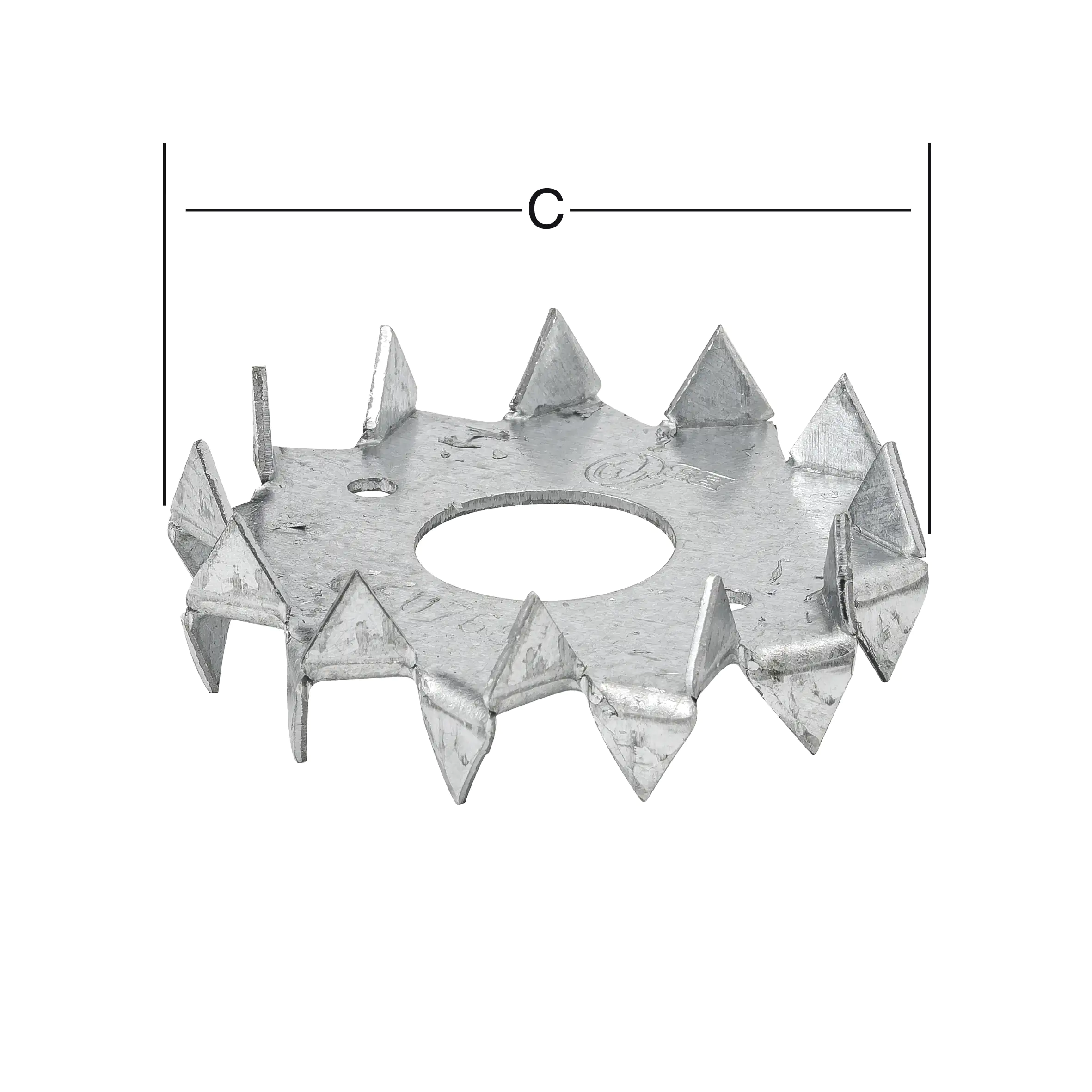 Vormann Einpressdübel sendzimir verzinkt  Ø 62 mm