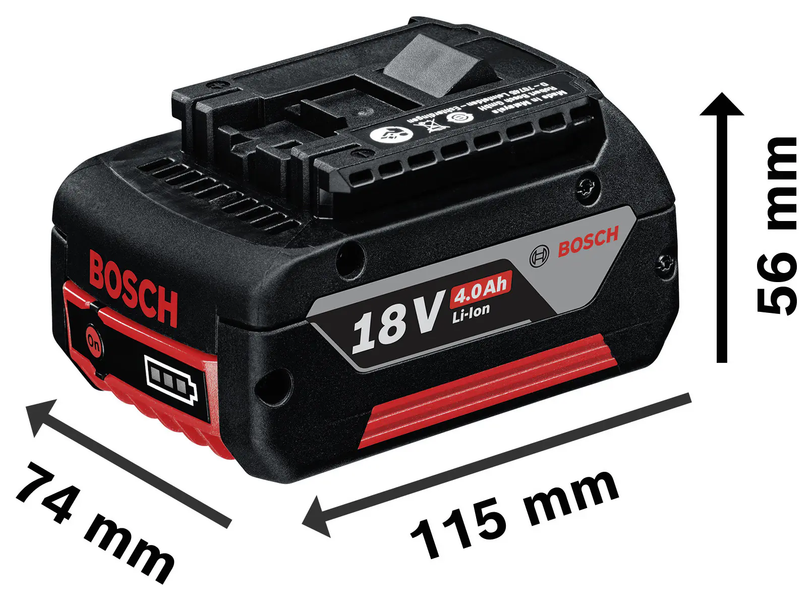 Bosch Professional Akku GBA 18 V 4 Ah Coolpack